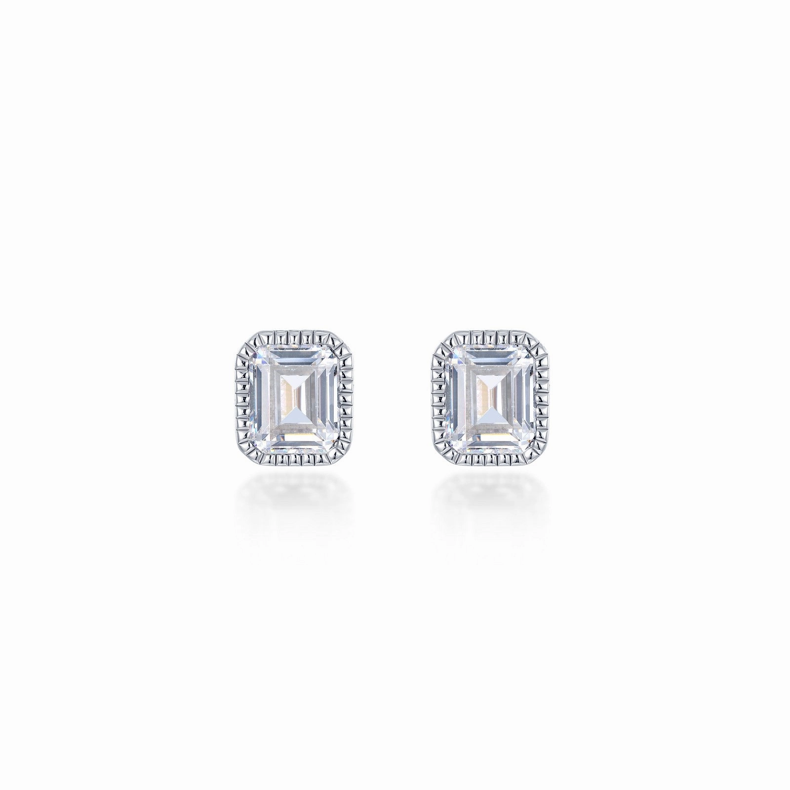 September Birthstone Solitaire Stud Earrings BE008SAP00