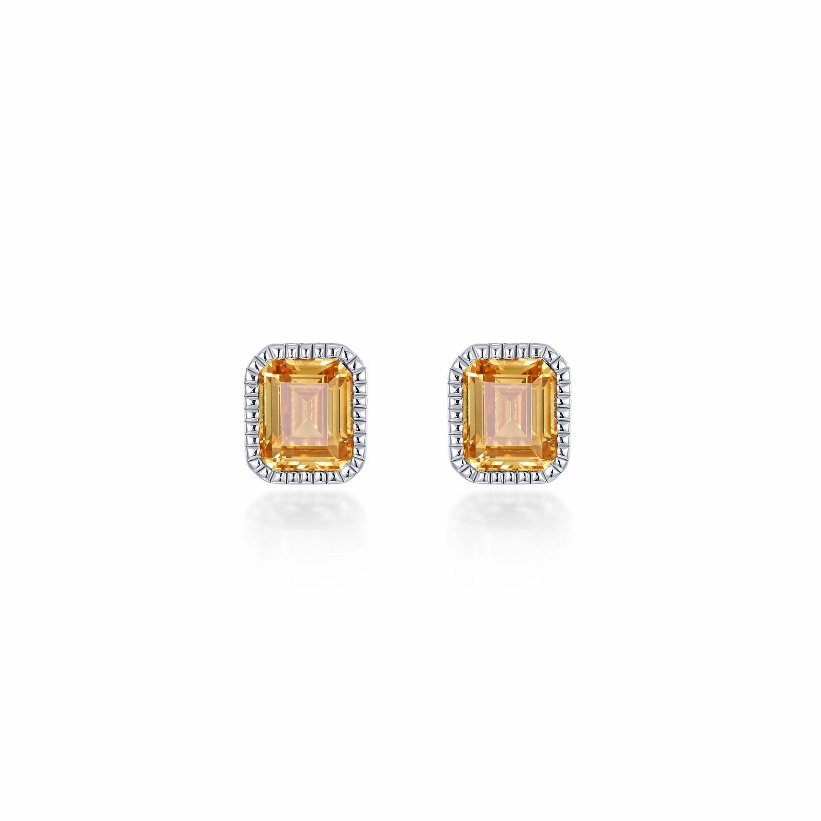 September Birthstone Solitaire Stud Earrings BE008SAP00