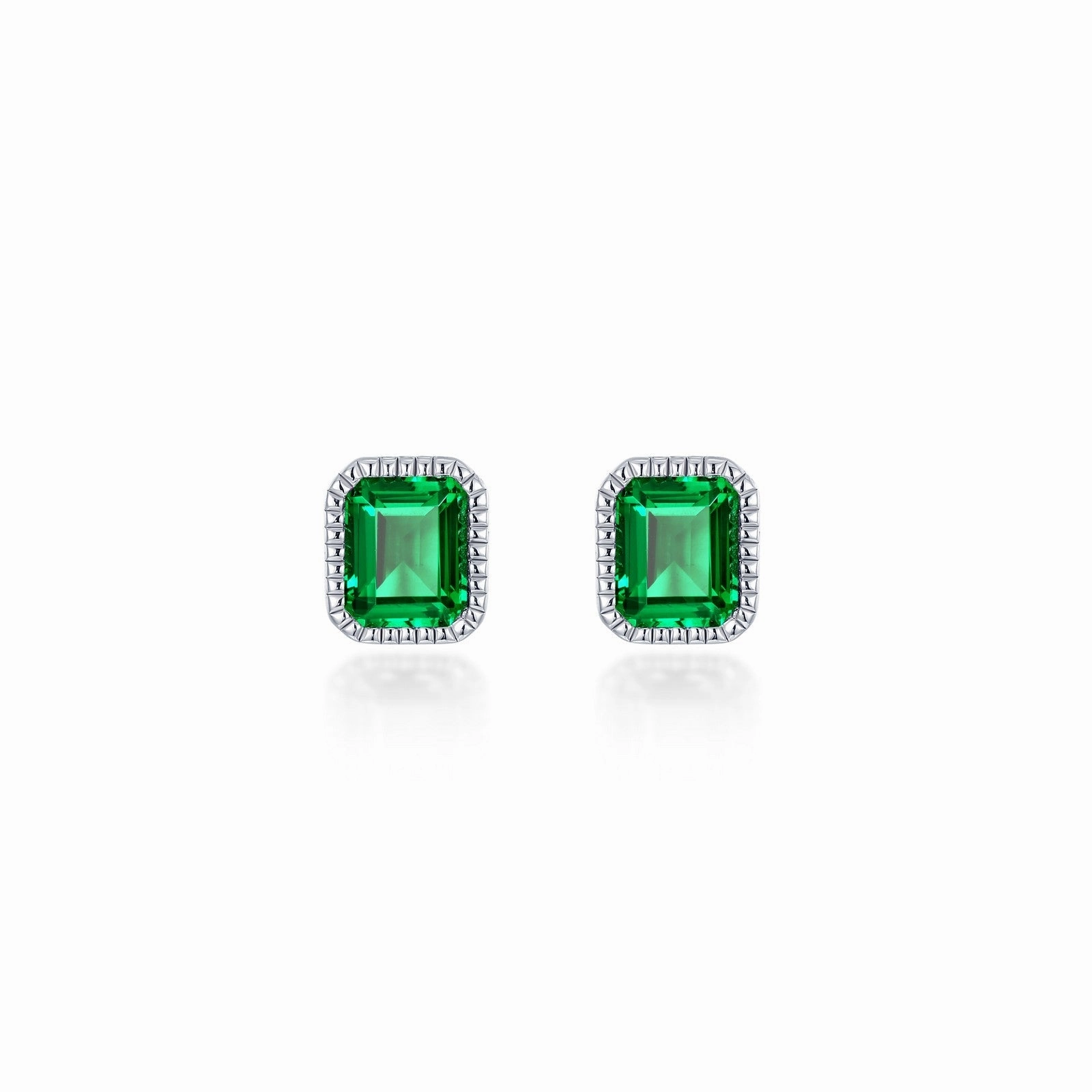 September Birthstone Solitaire Stud Earrings BE008SAP00