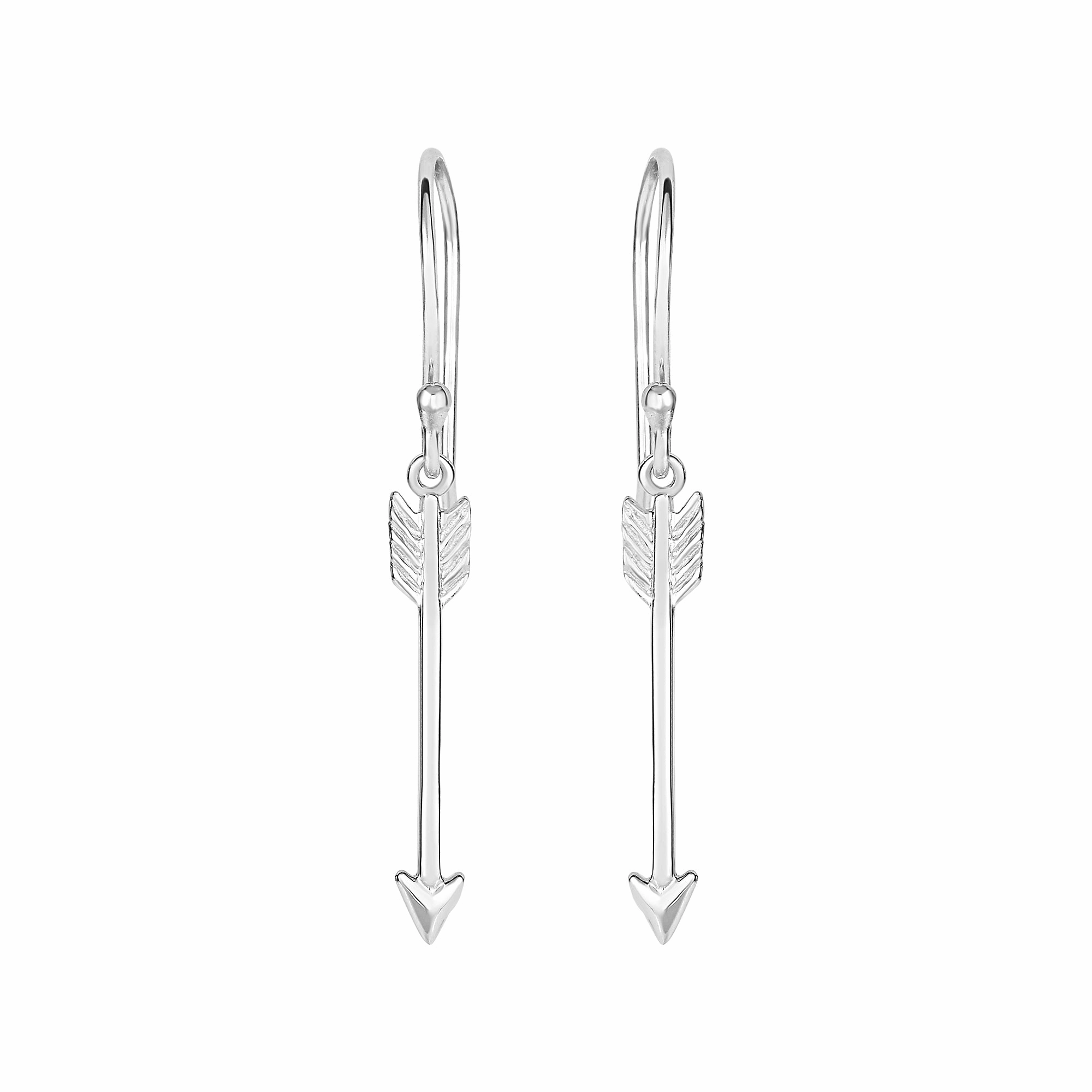 Silver Arrow Earring
