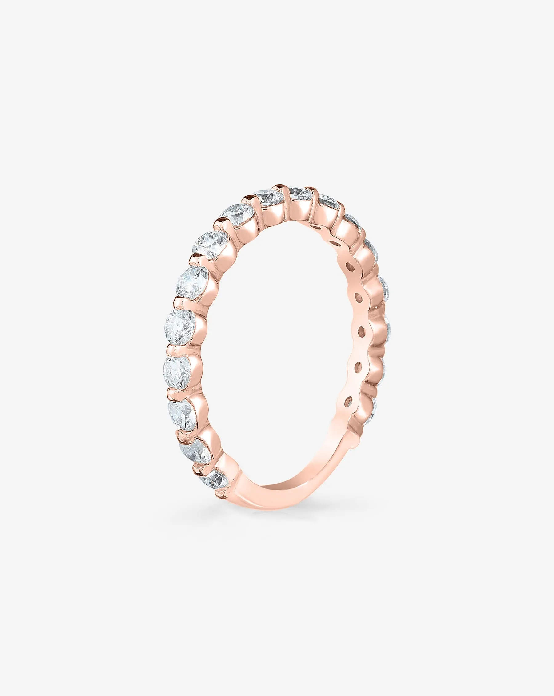 Single Prong 3/4 Diamond Band