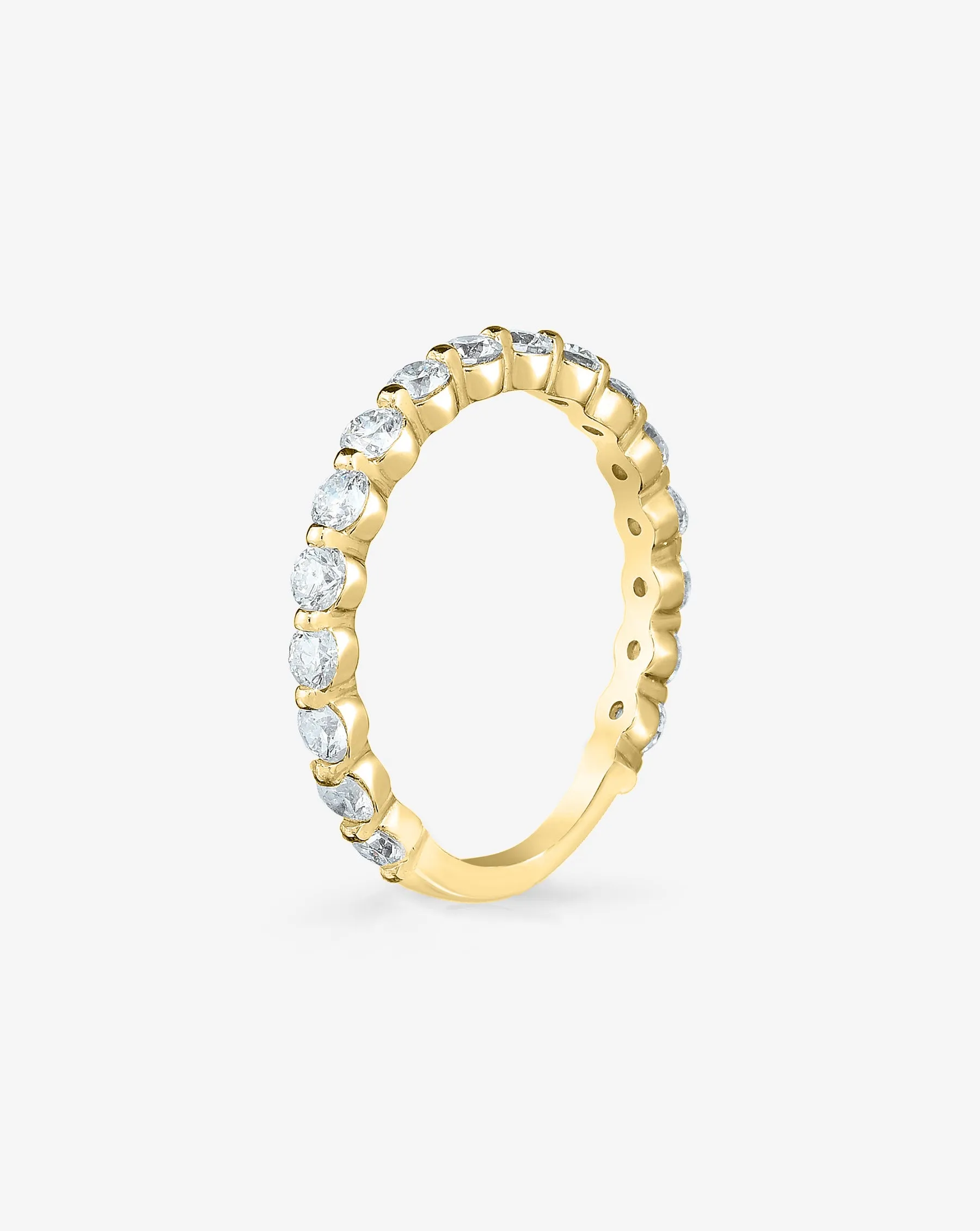 Single Prong 3/4 Diamond Band
