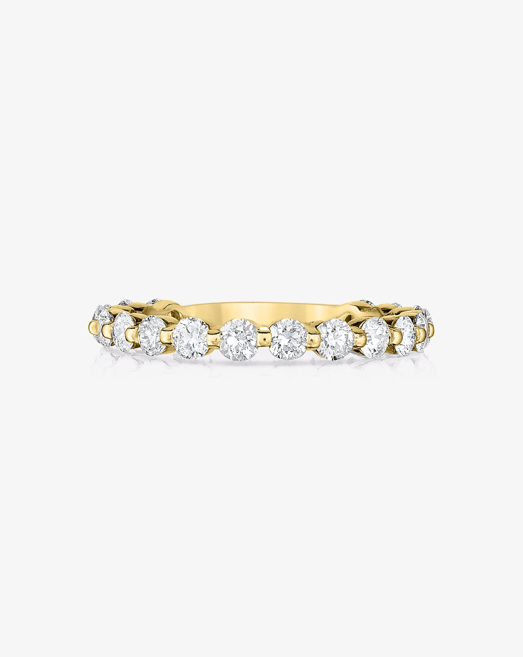 Single Prong 3/4 Diamond Band