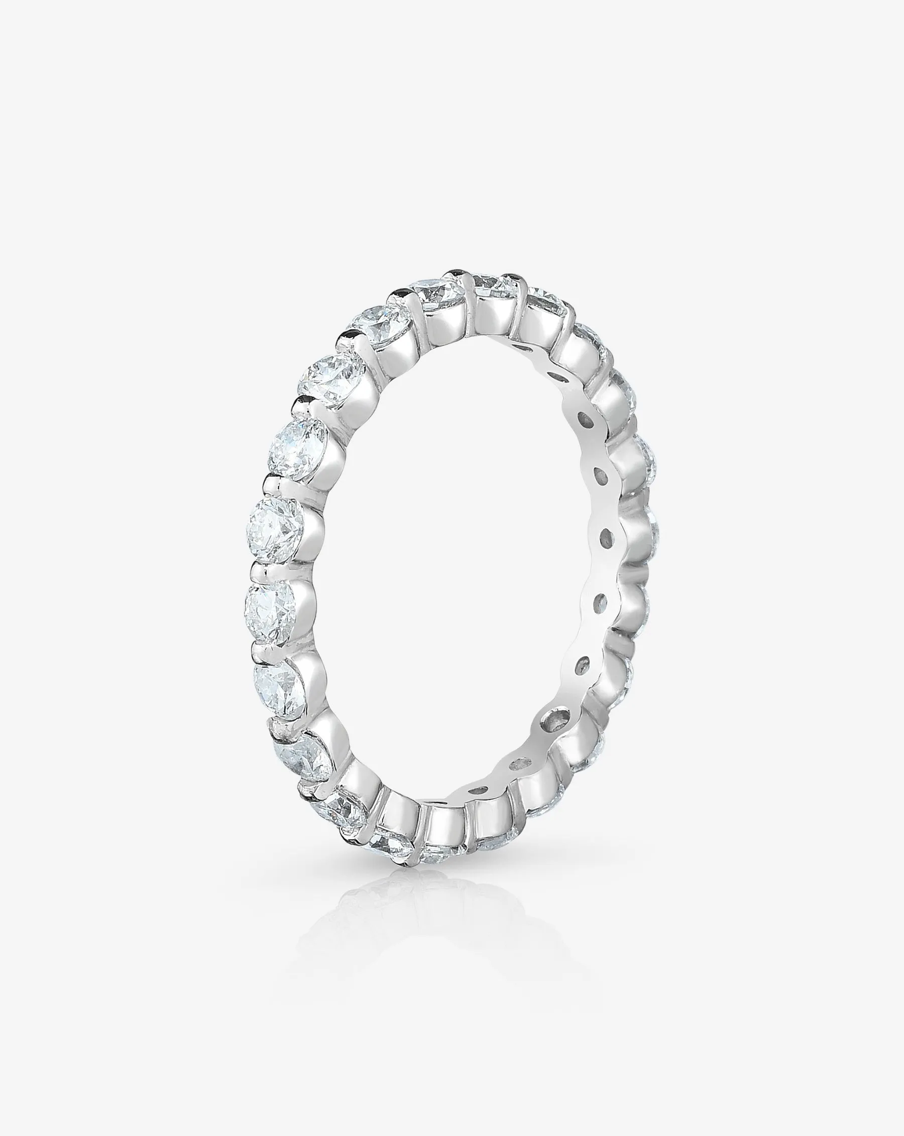 Single Prong Eternity Band