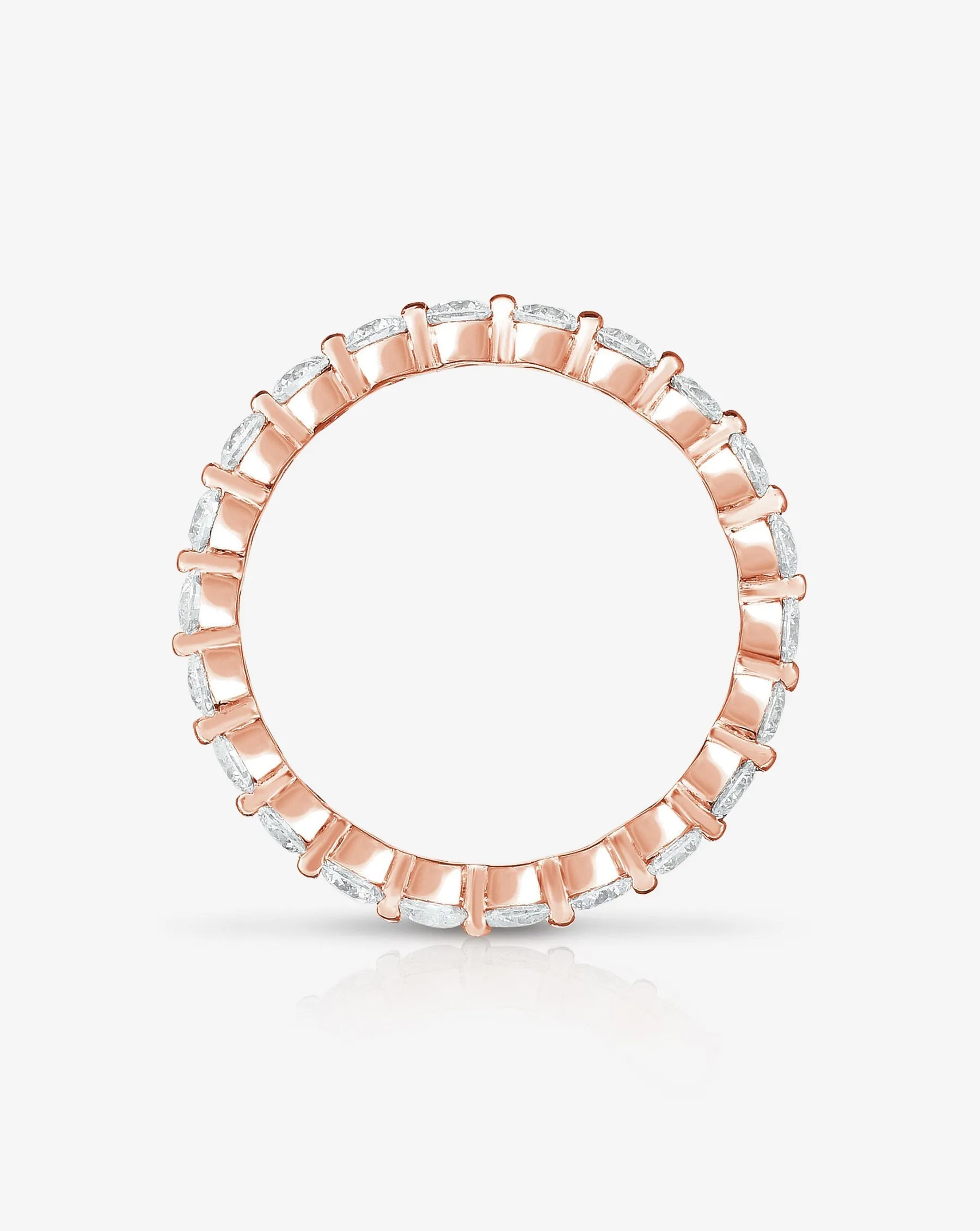Single Prong Eternity Band