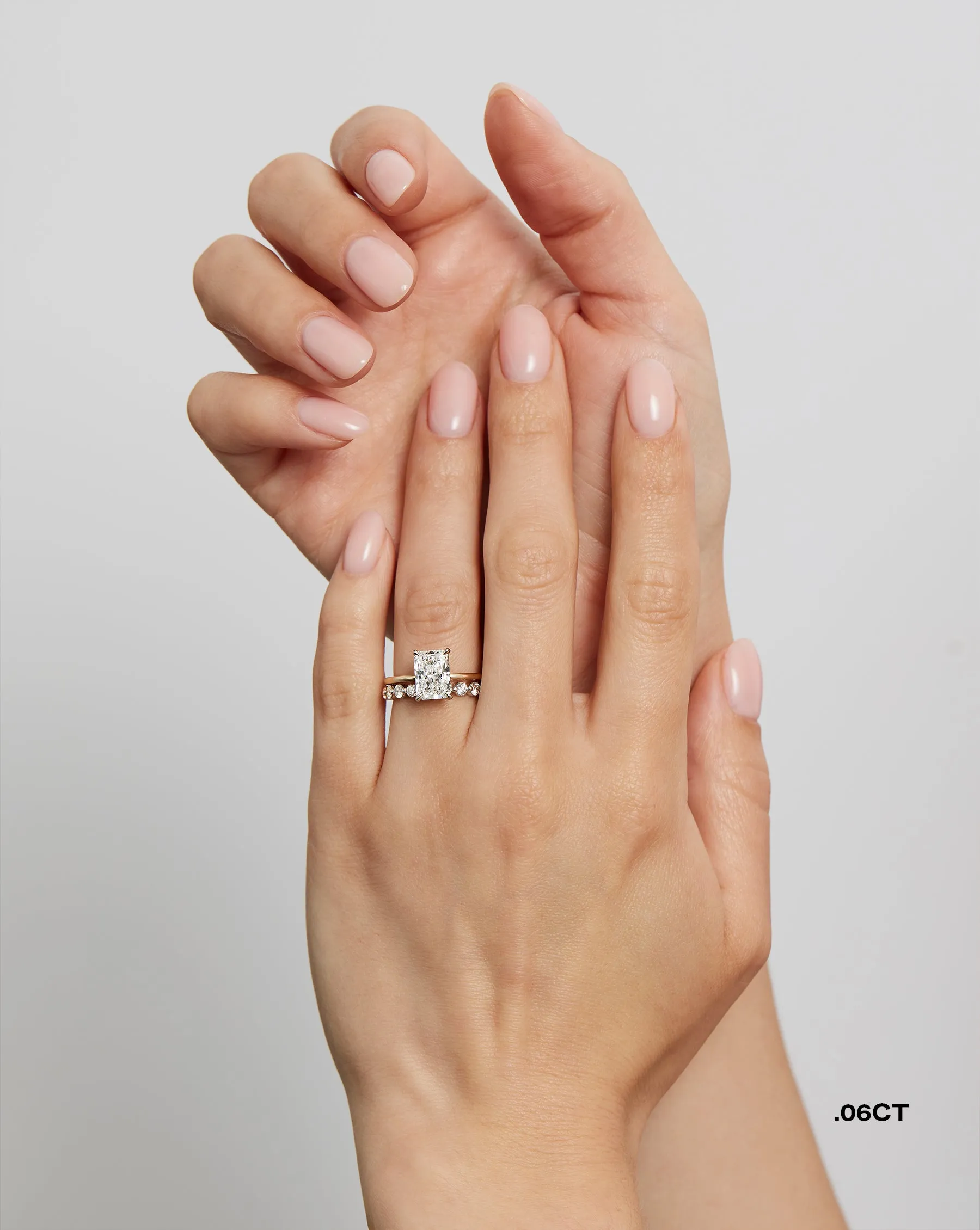 Single Prong Eternity Band