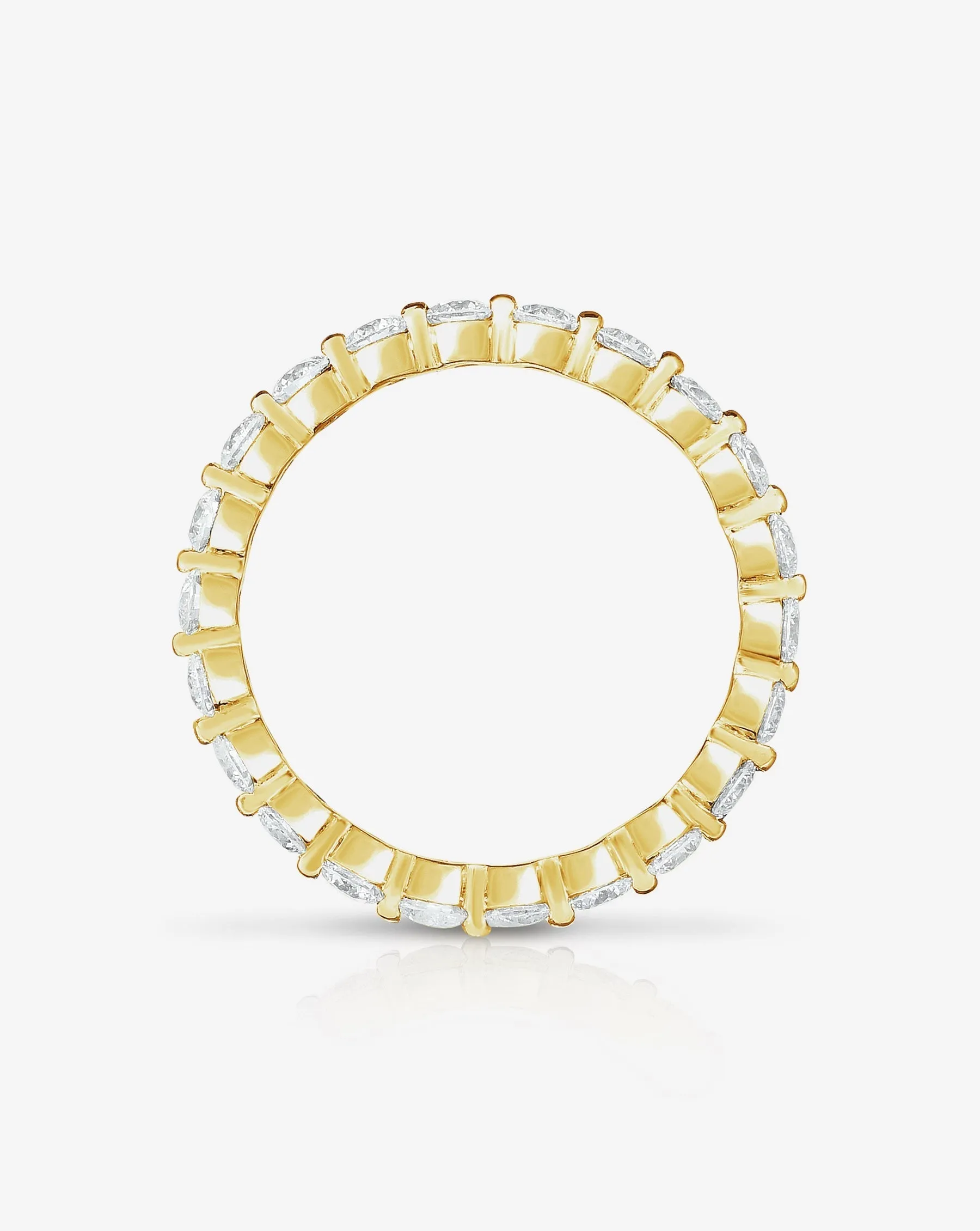 Single Prong Eternity Band