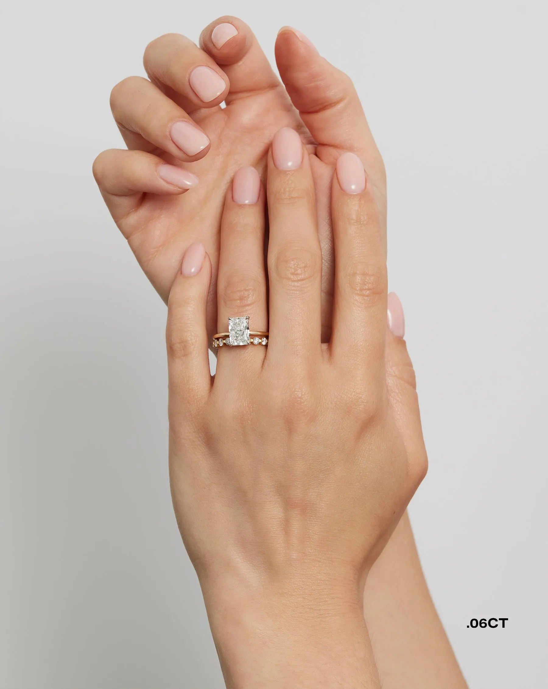 Single Prong Eternity Band