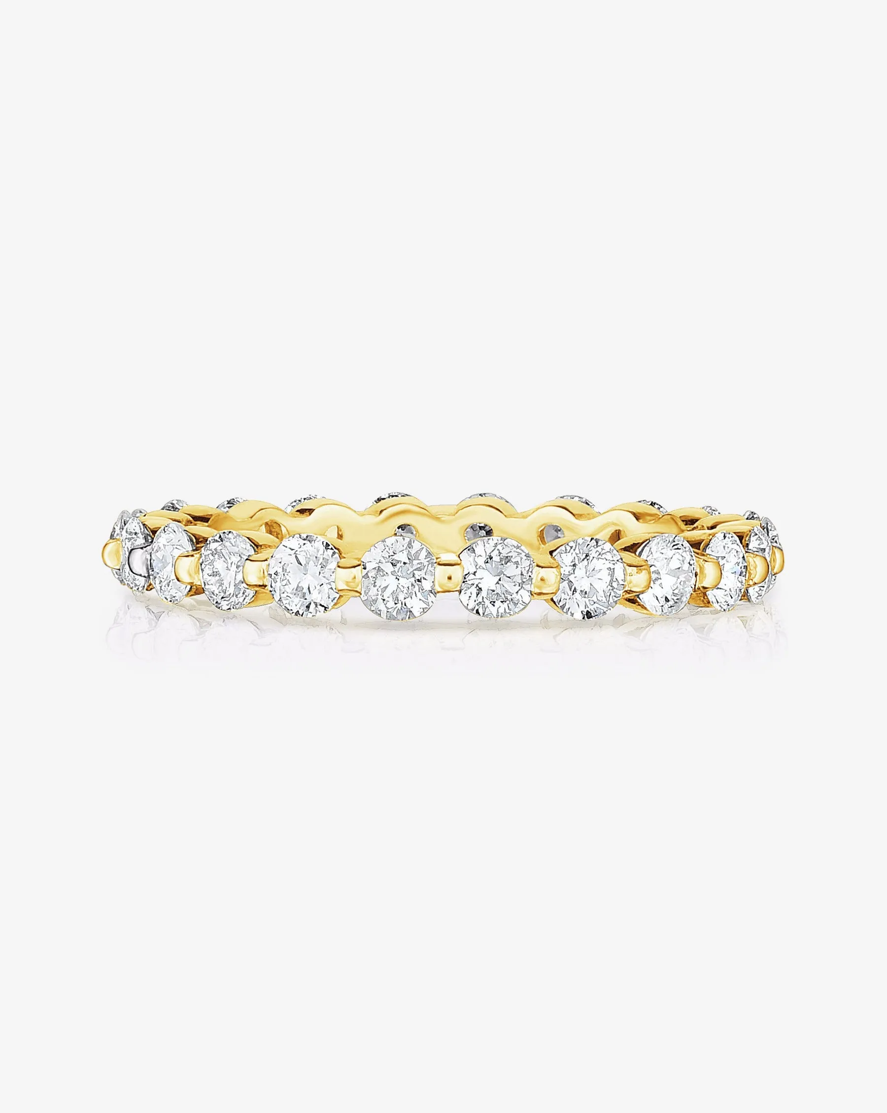 Single Prong Eternity Band
