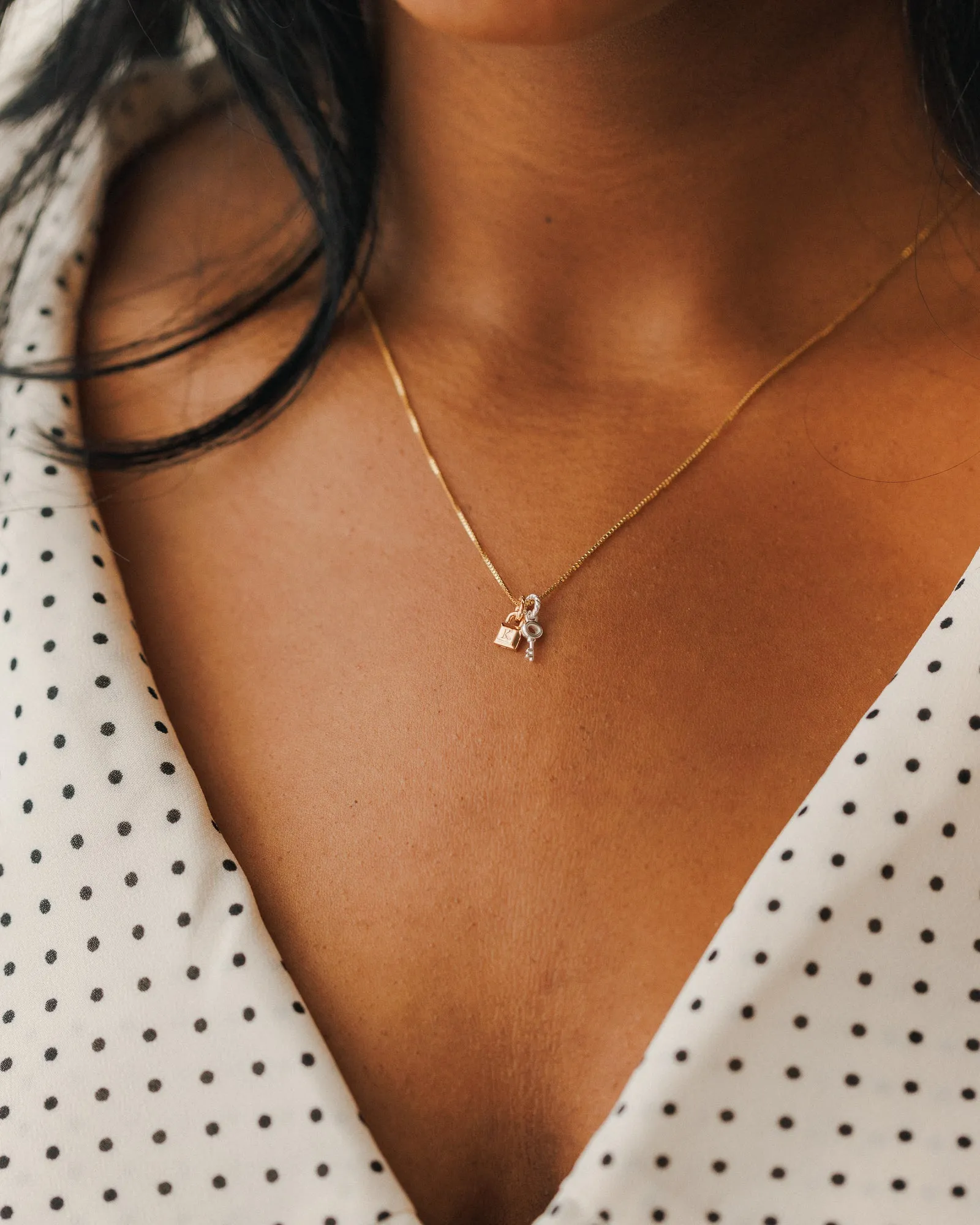 Skeleton Key Charm