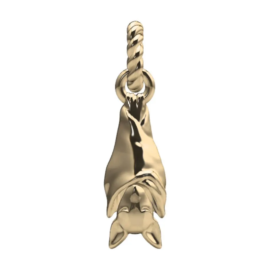 Sleepy Bat Charm