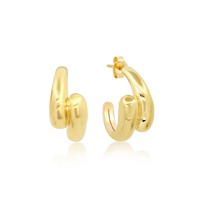 Small Double Dome Hoops