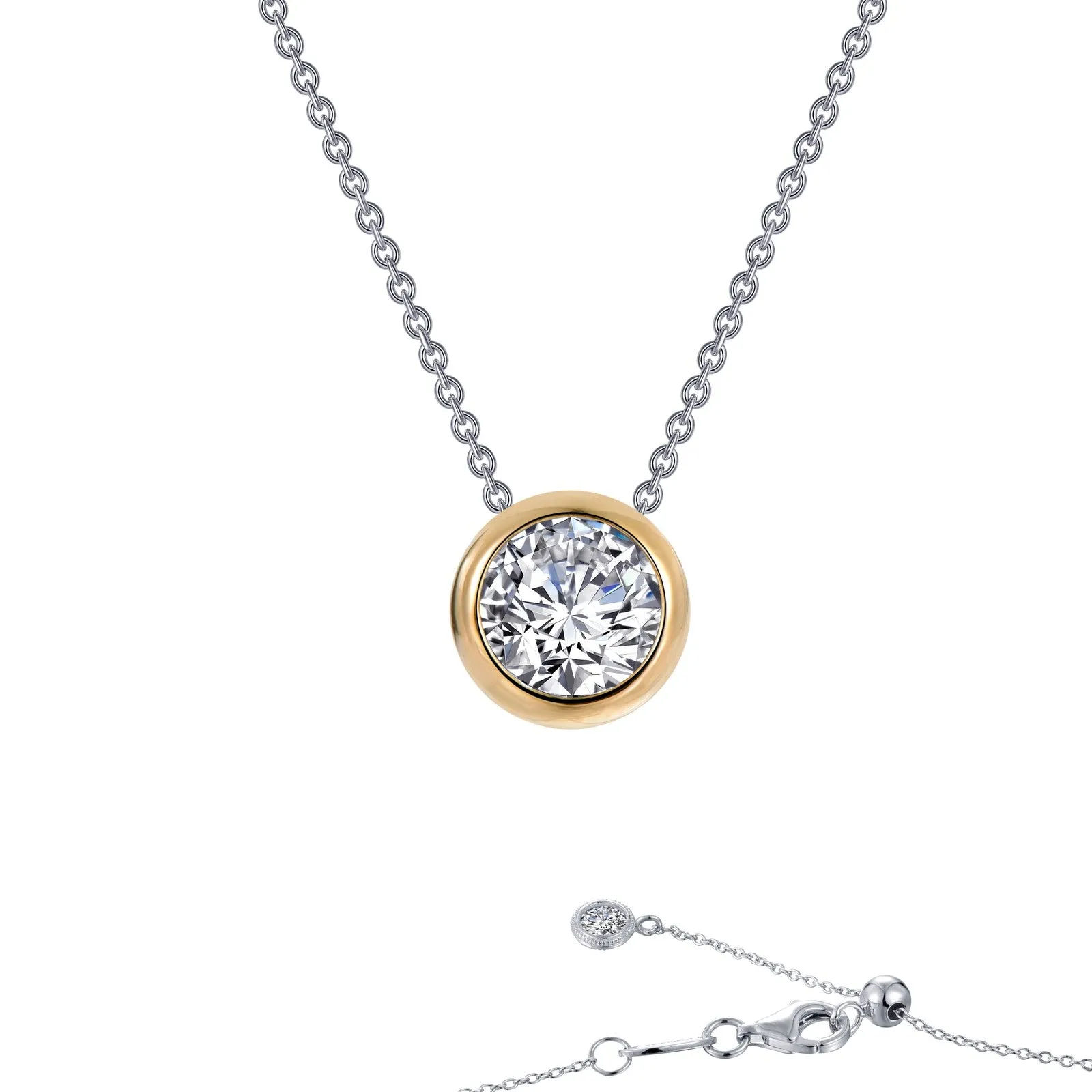 Solitaire Slider Necklace N0130CLT18