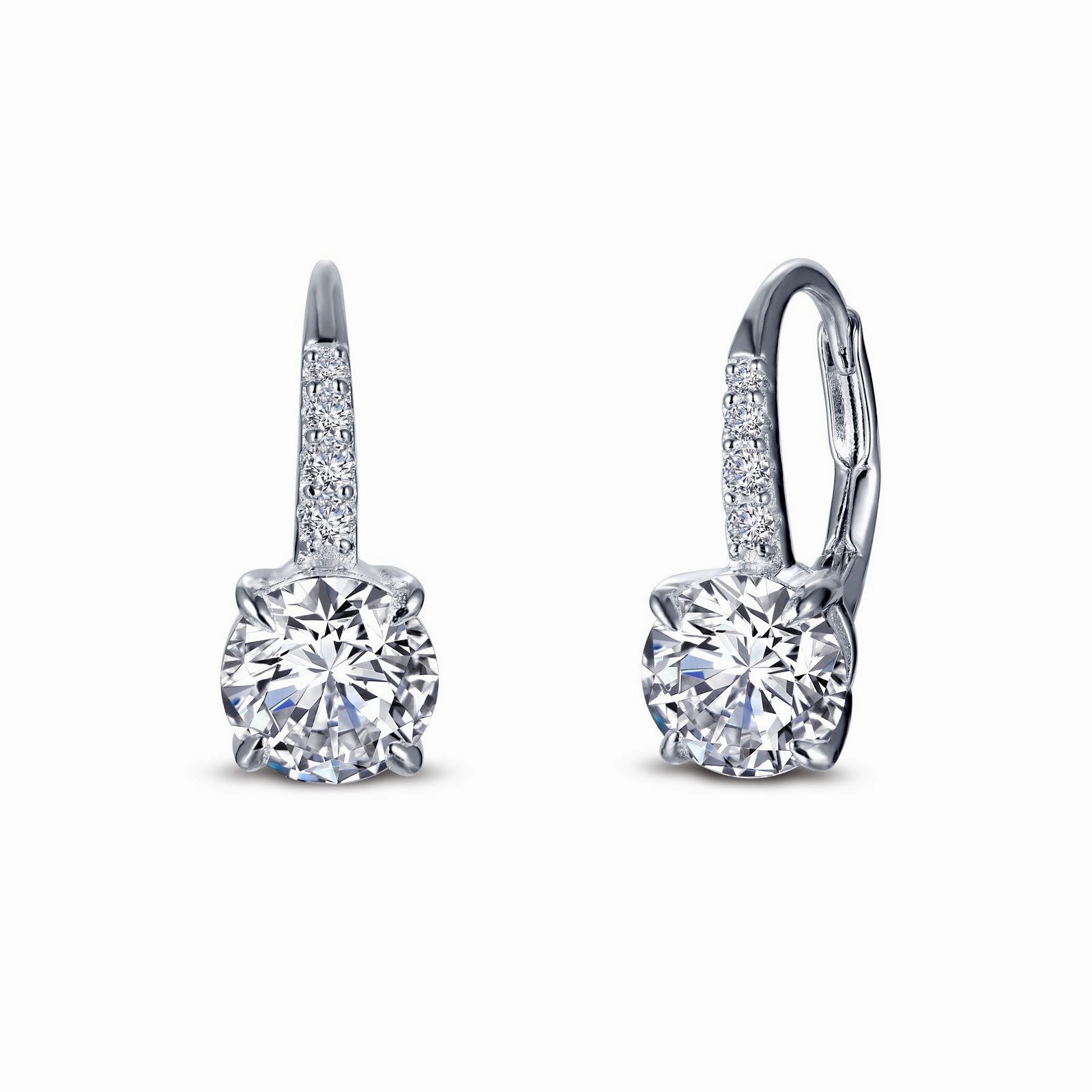 Solitaire Drop Earrings E0419CLP00