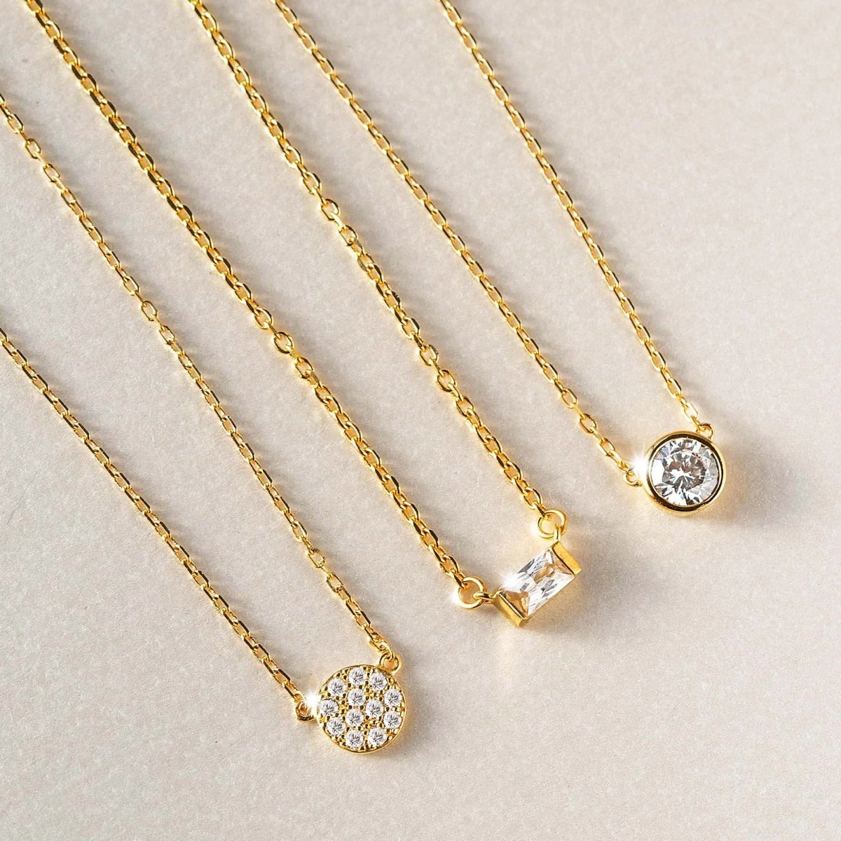Solitaire Necklace
