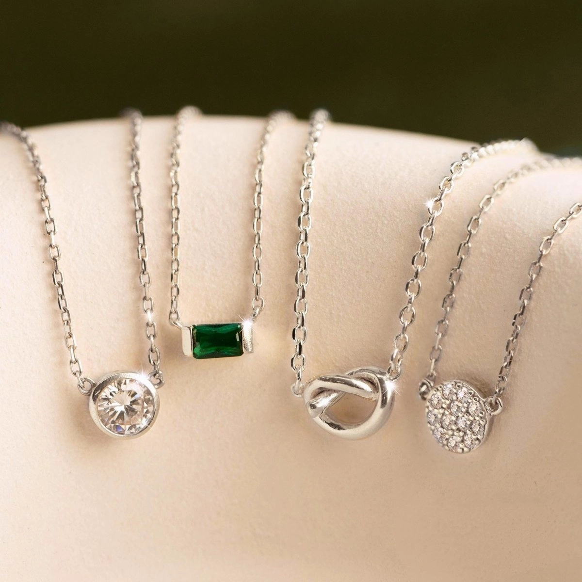 Solitaire Necklace