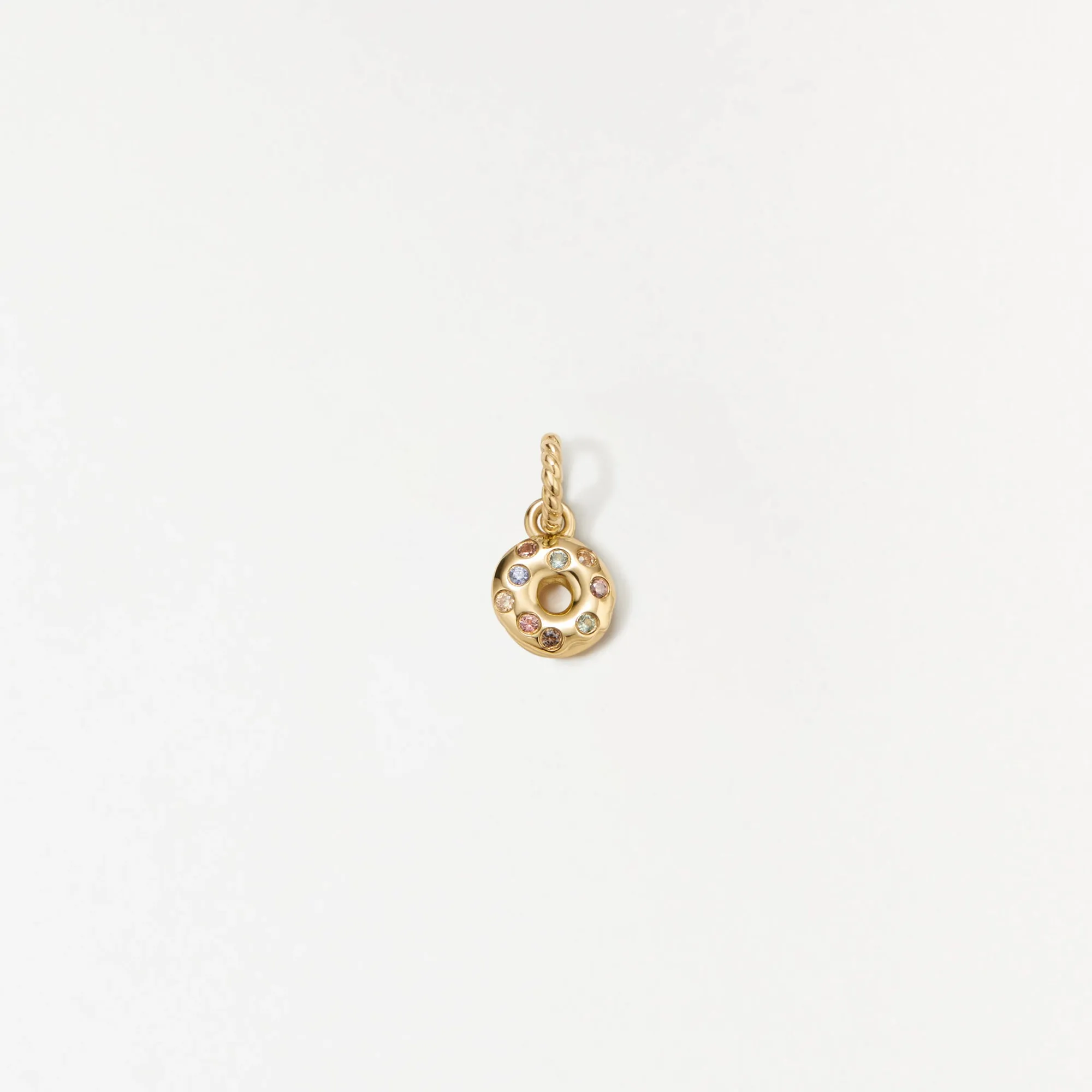 Sprinkled Donut Charm
