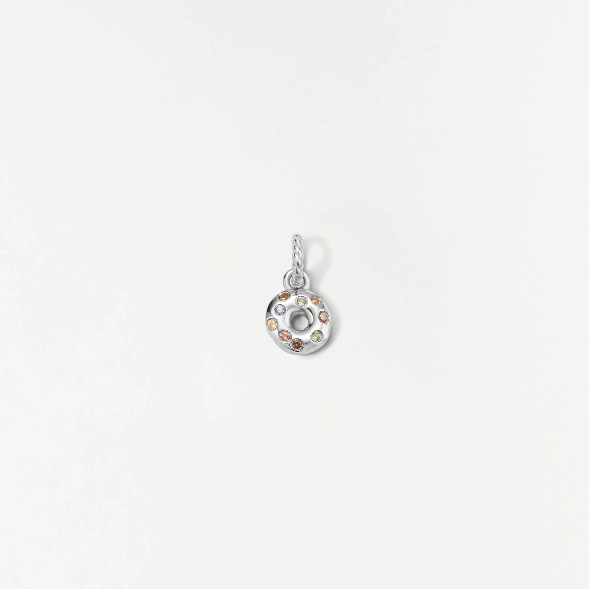 Sprinkled Donut Charm