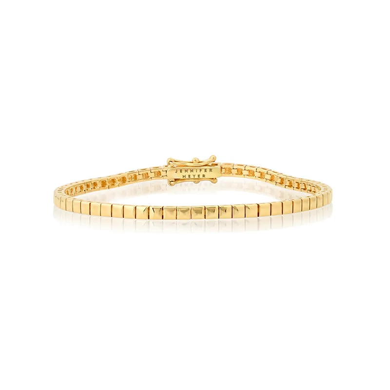 Square Tennis Bracelet