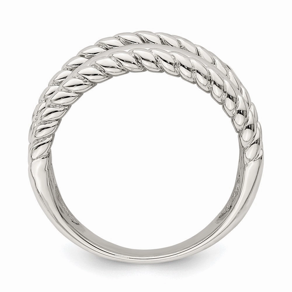 Sterling Silver Polished Fancy Ring