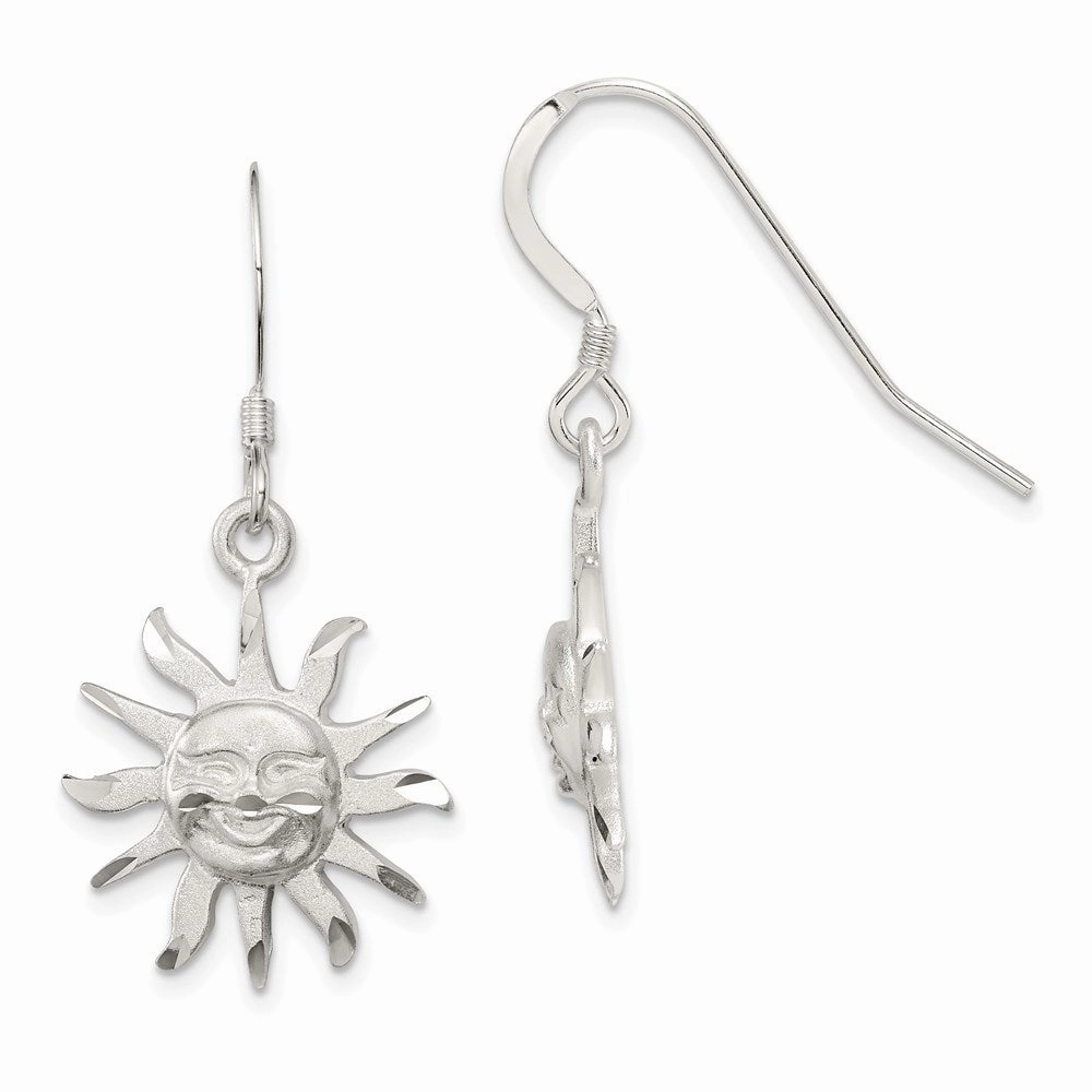 Sterling Silver Smiling Sunshine Earrings