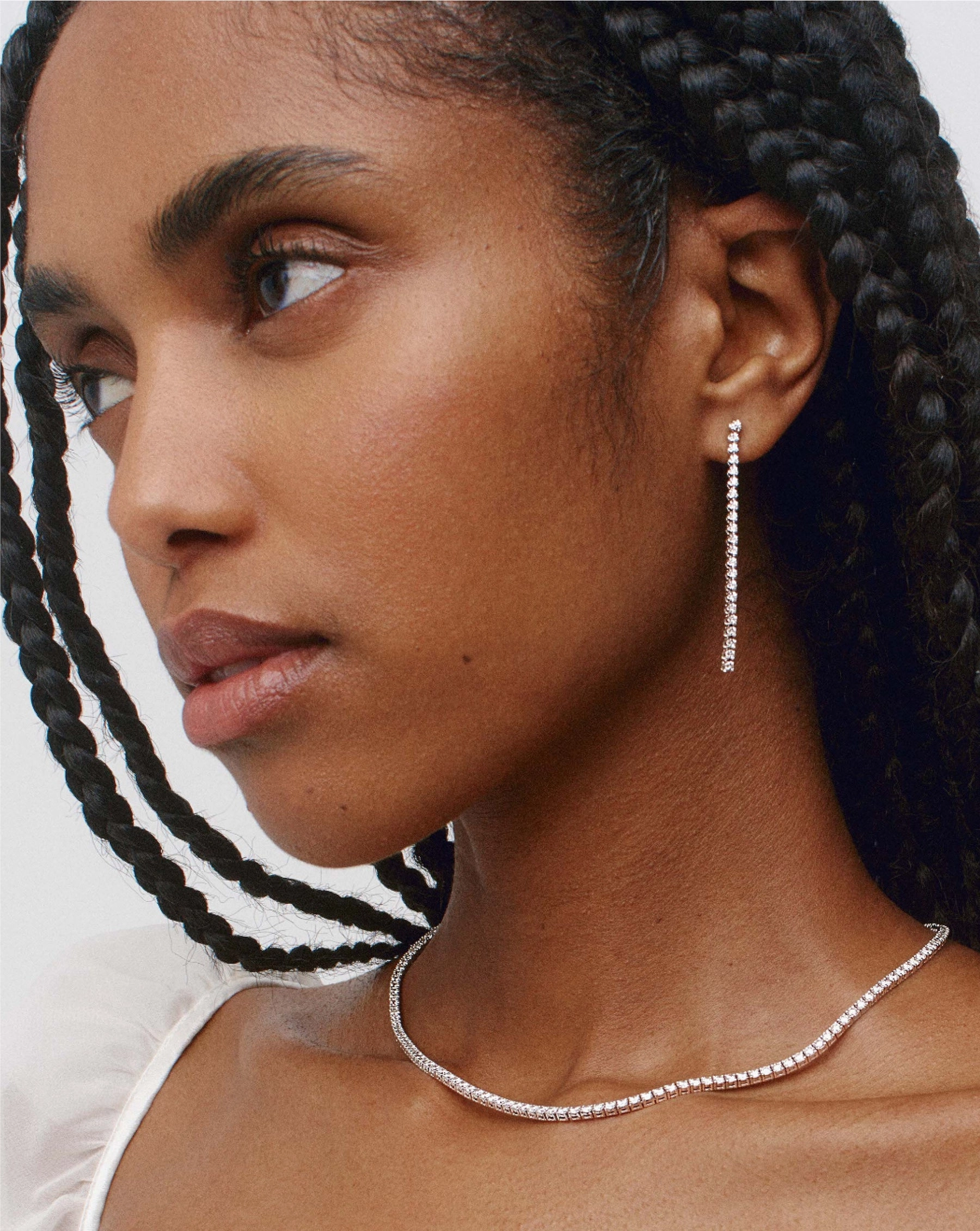 Tennis Trio Earrings