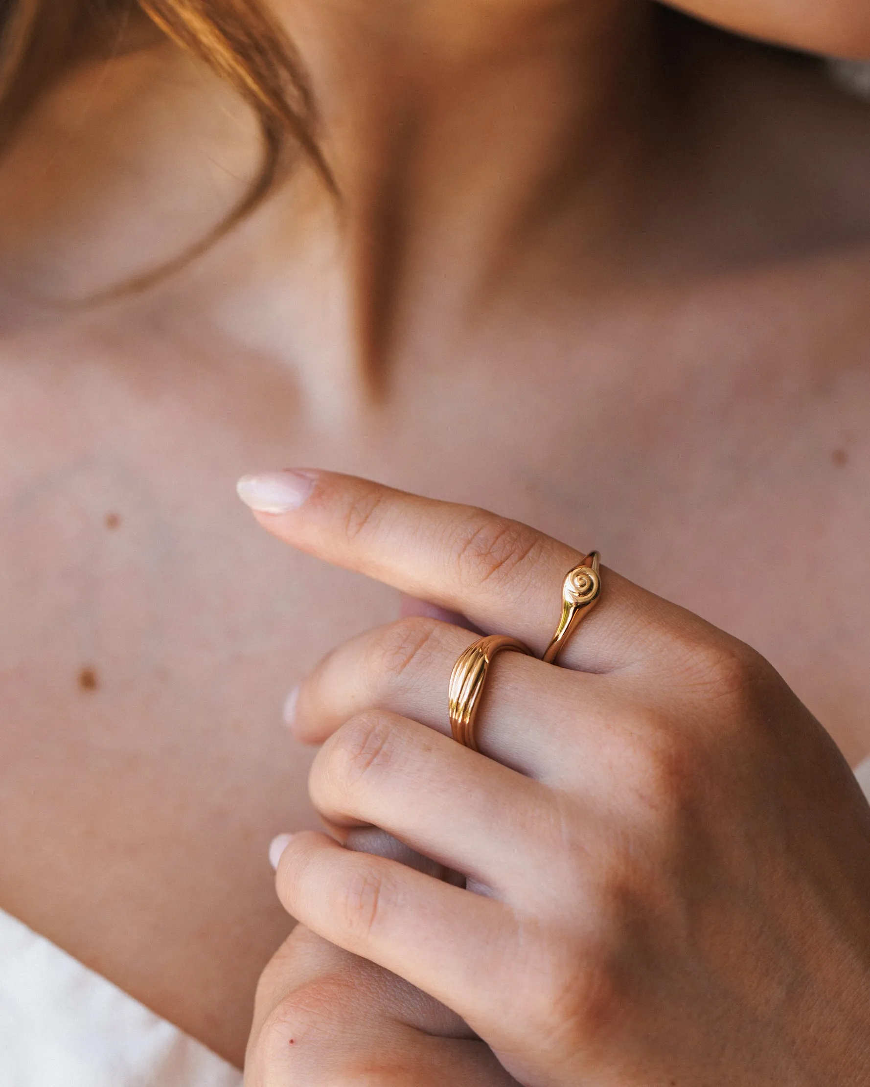 Tidepool Signet Ring