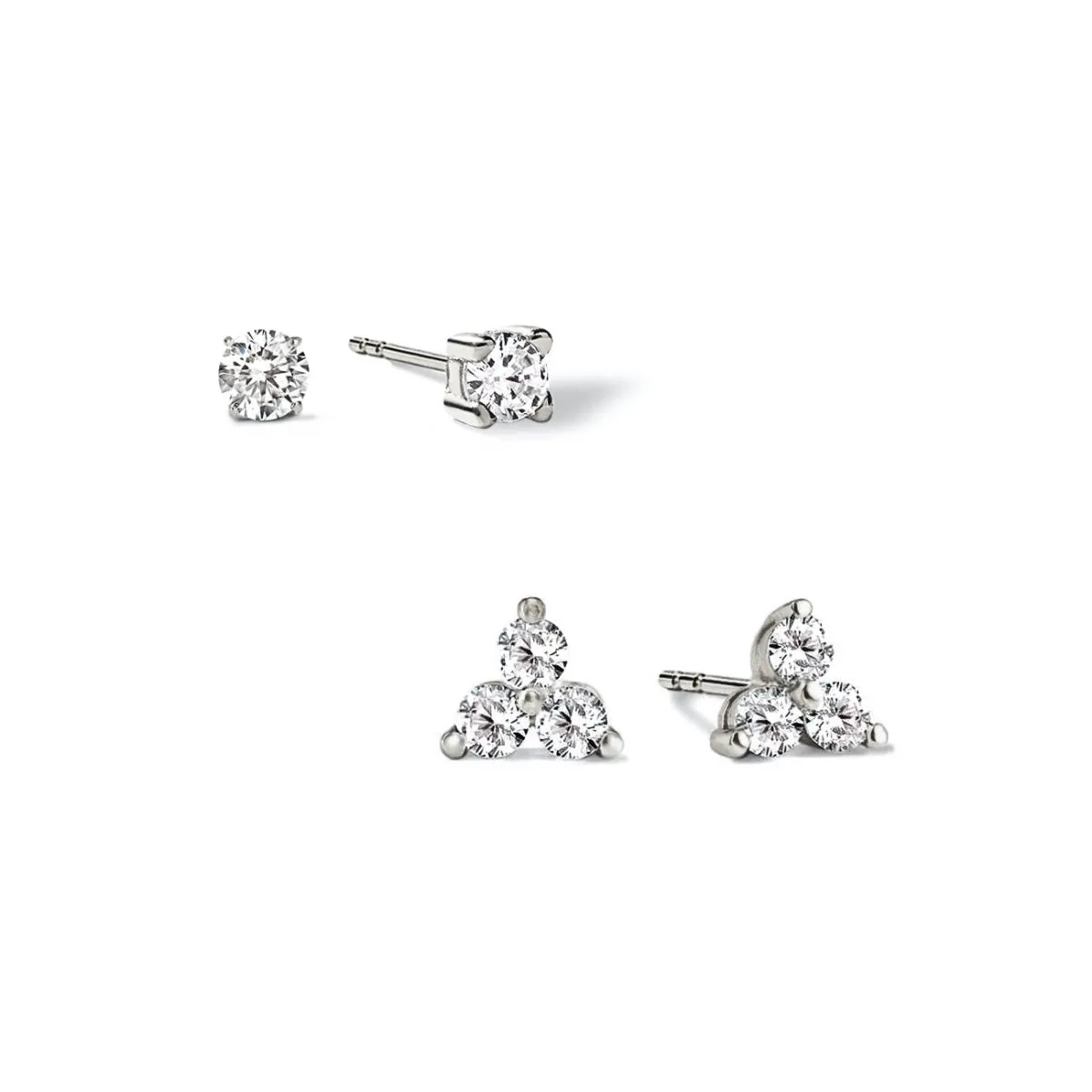 Tiny Clover Pav Studs Set