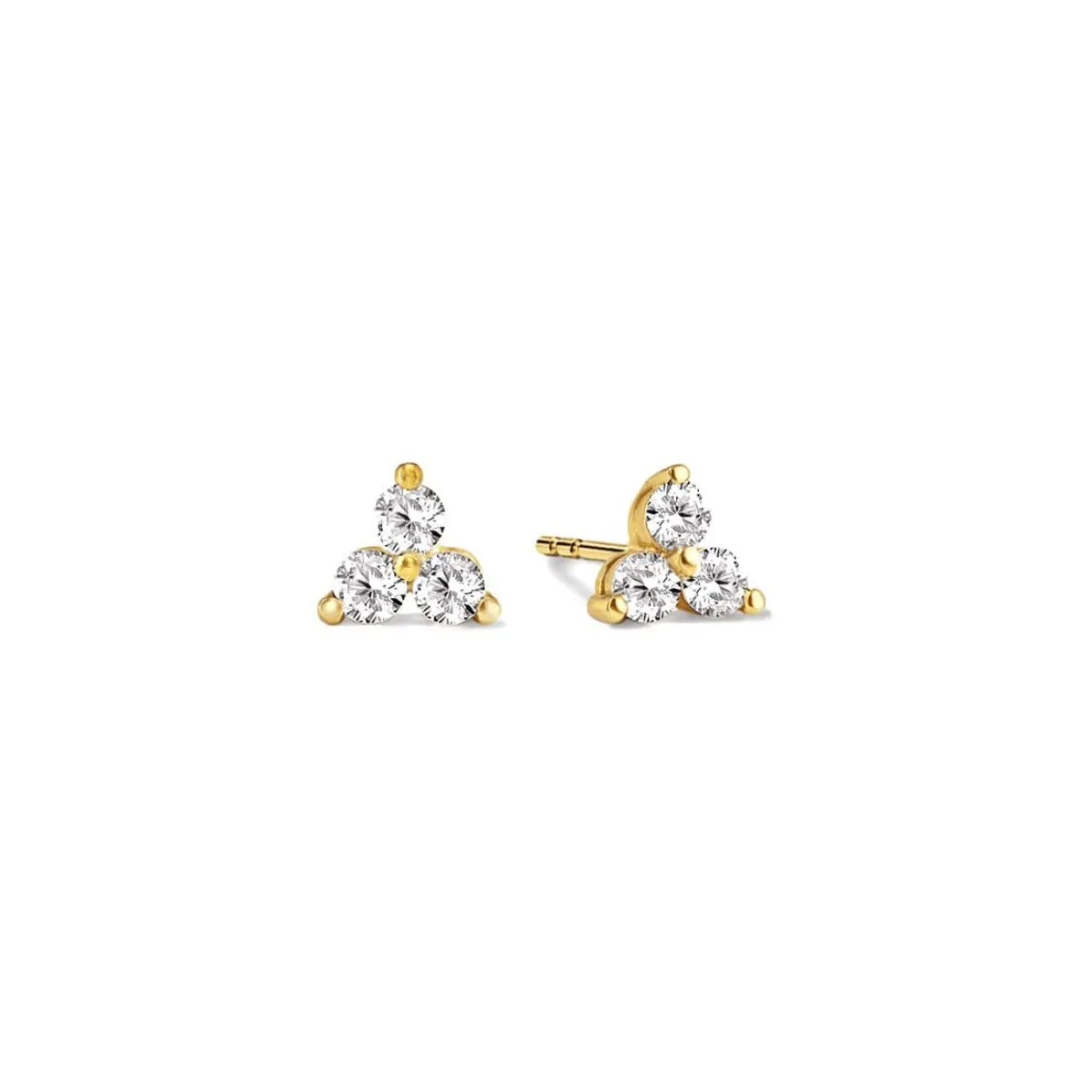 Tiny Clover Pav Studs