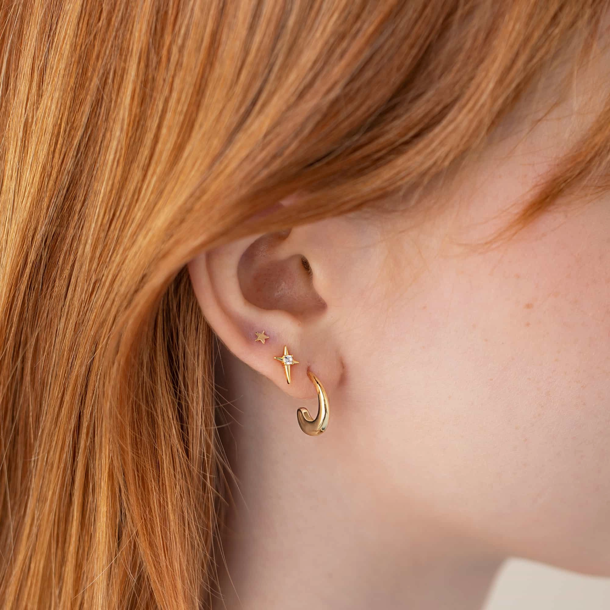 Tiny Star Studs