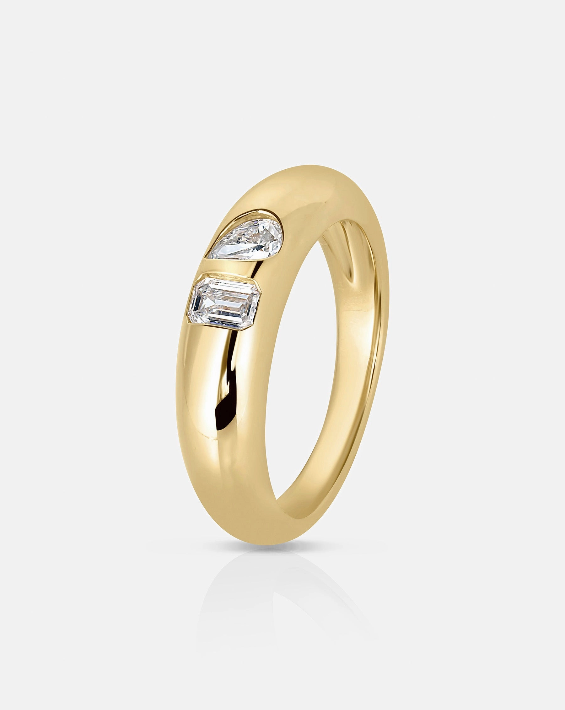 Toi et Moi Diamond Cloud Ring