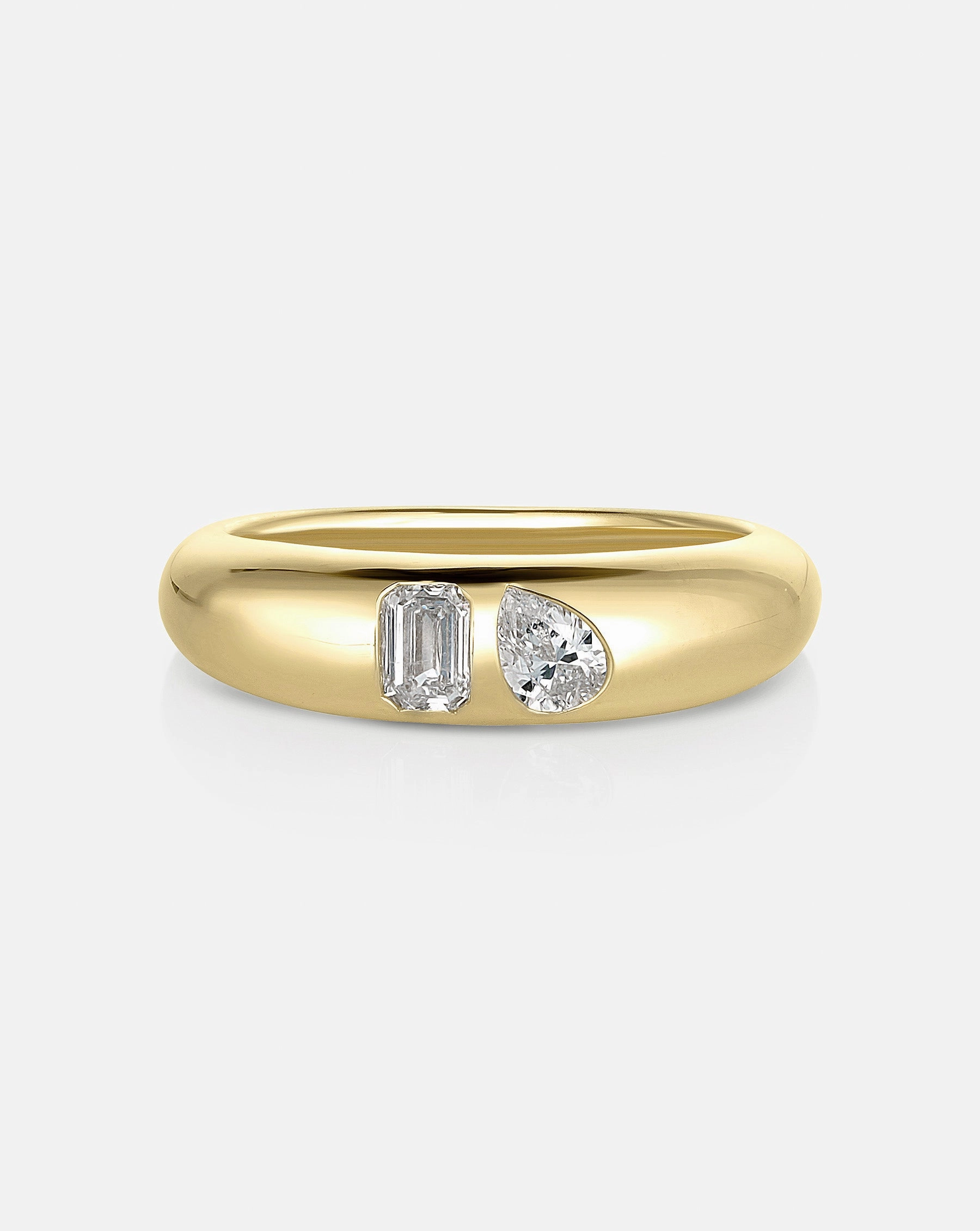 Toi et Moi Diamond Cloud Ring