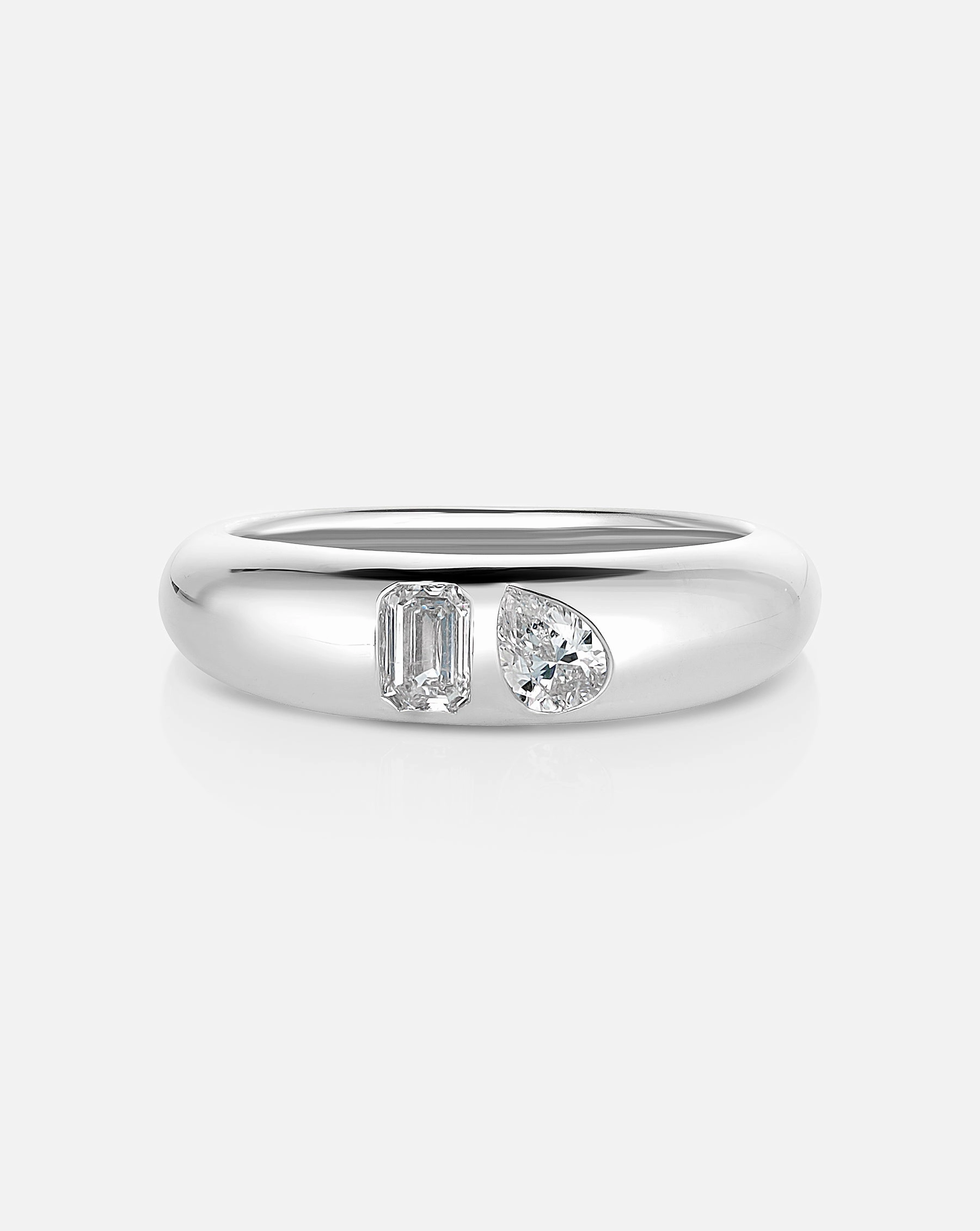 Toi et Moi Diamond Cloud Ring
