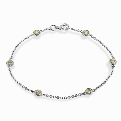 Trellis Bracelet in 18k Gold with Diamonds CH108 WHITE 18K X 2T