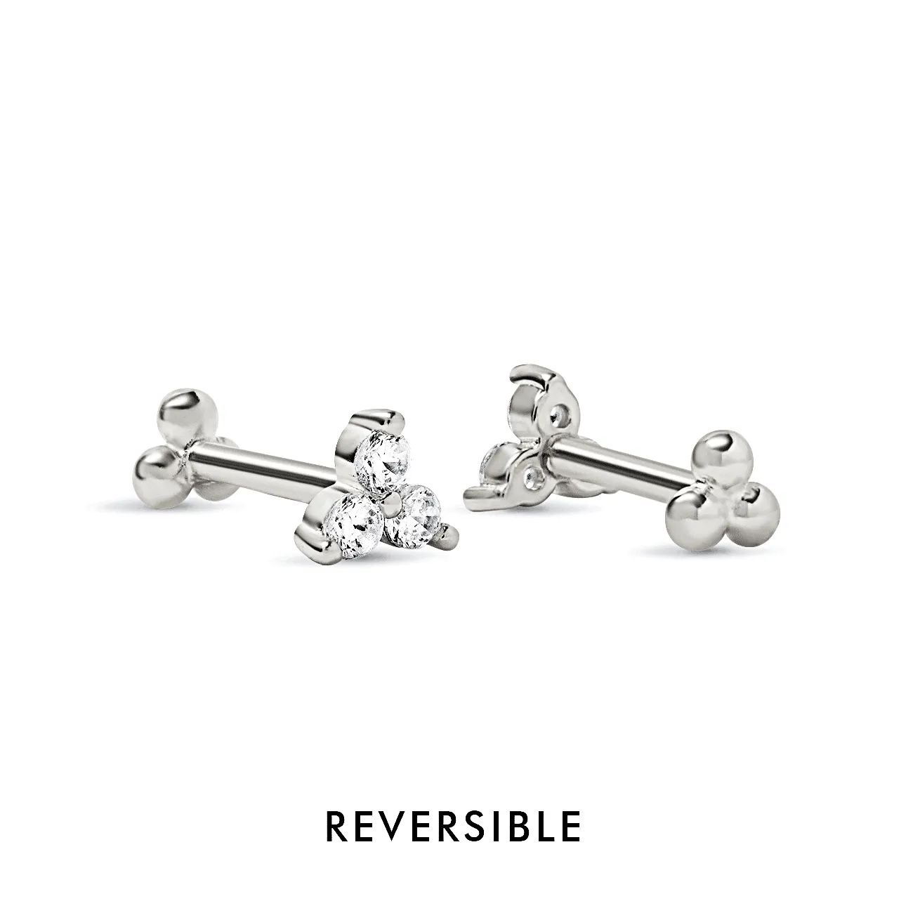 Trinity Beads   Gemstone Flat Back Studs
