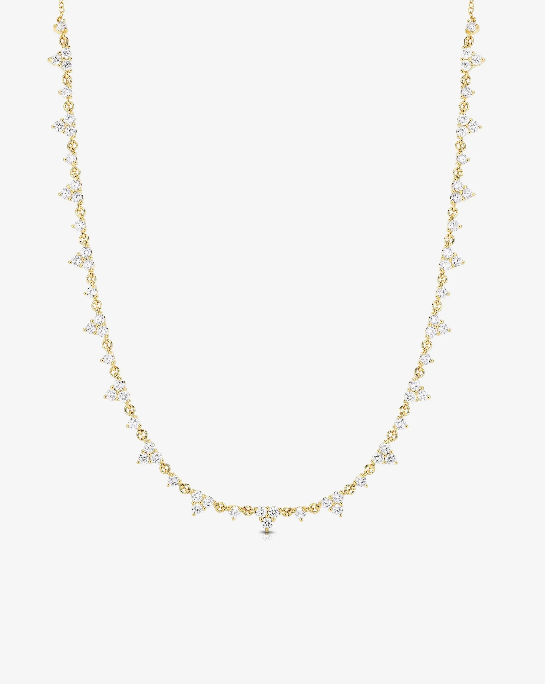 Trio Diamond Layering Necklace