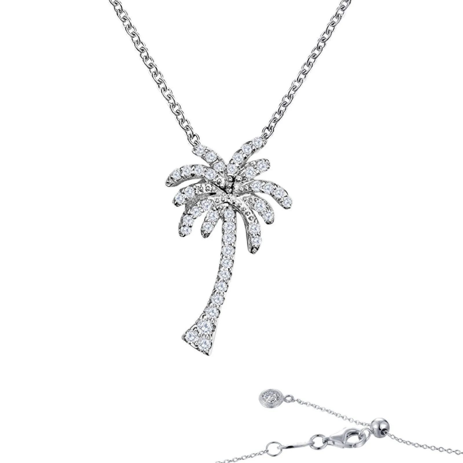 Tropical Palm Tree Necklace N0160CLP20
