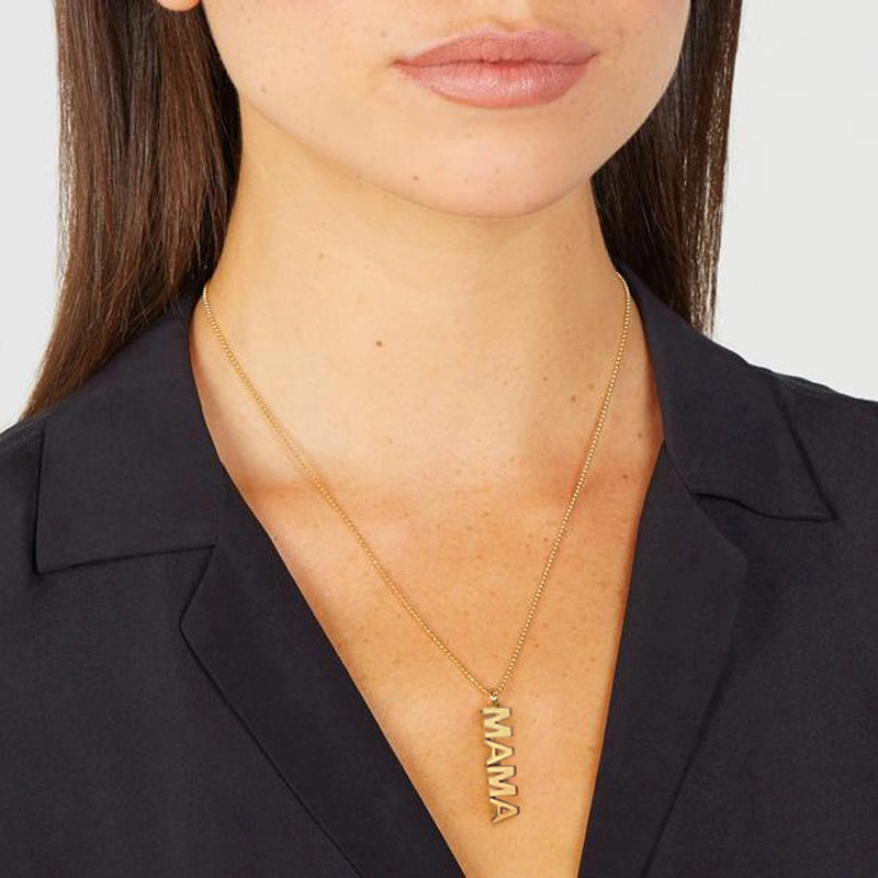 Uppercase Mama Pendant Necklace
