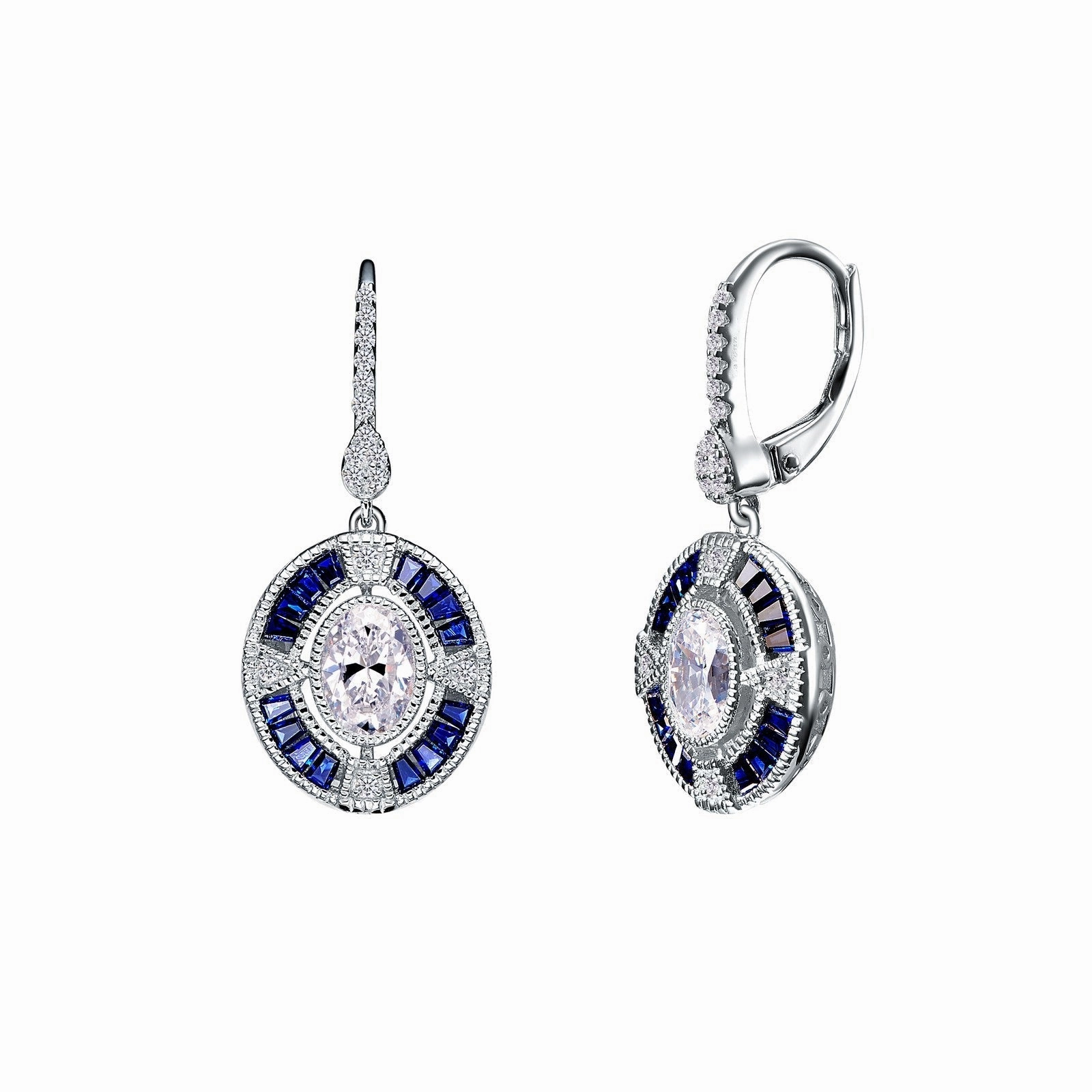Vintage Inspired Drop Earrings E0415CSP00