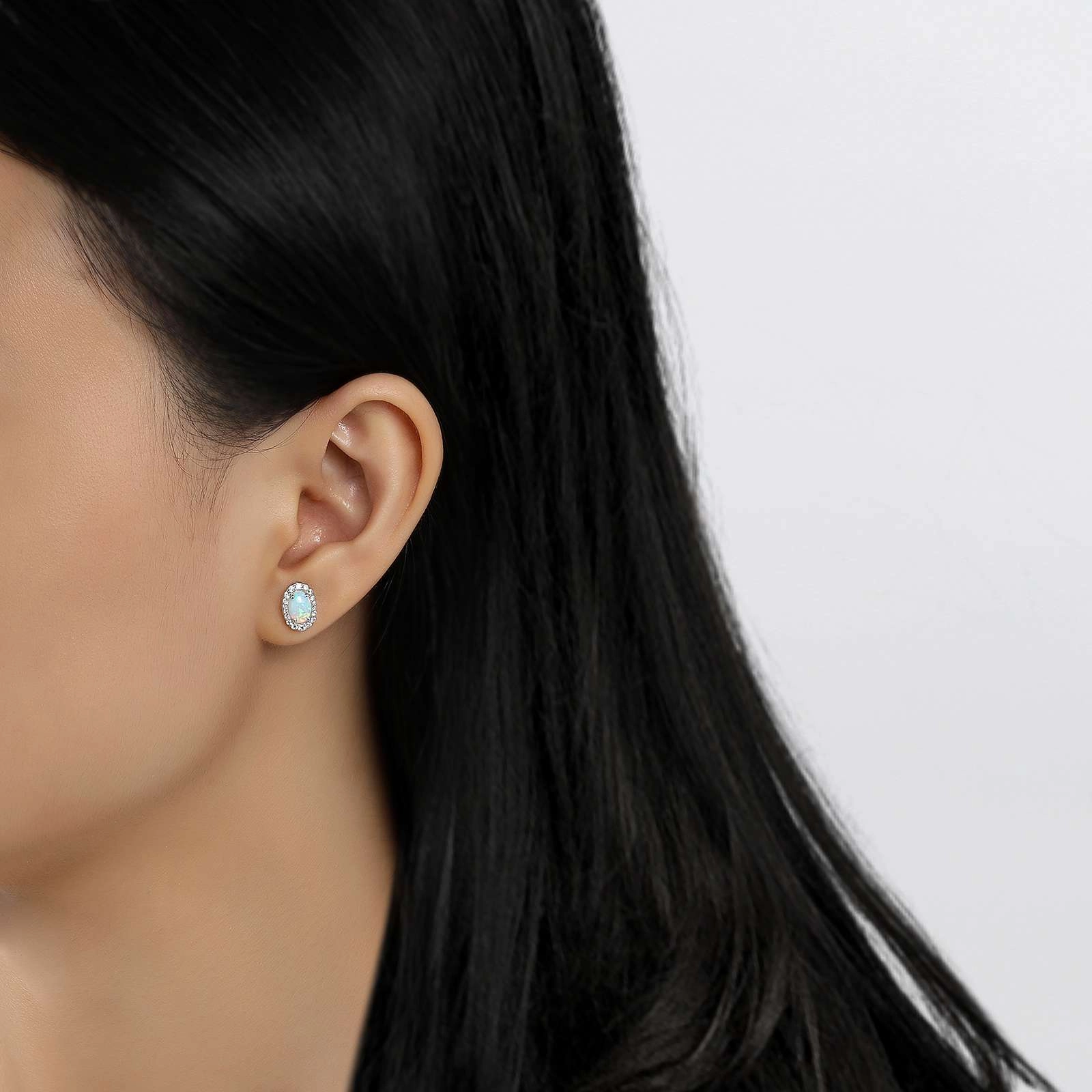 Vintage Inspired Stud Earrings E0323OPP00