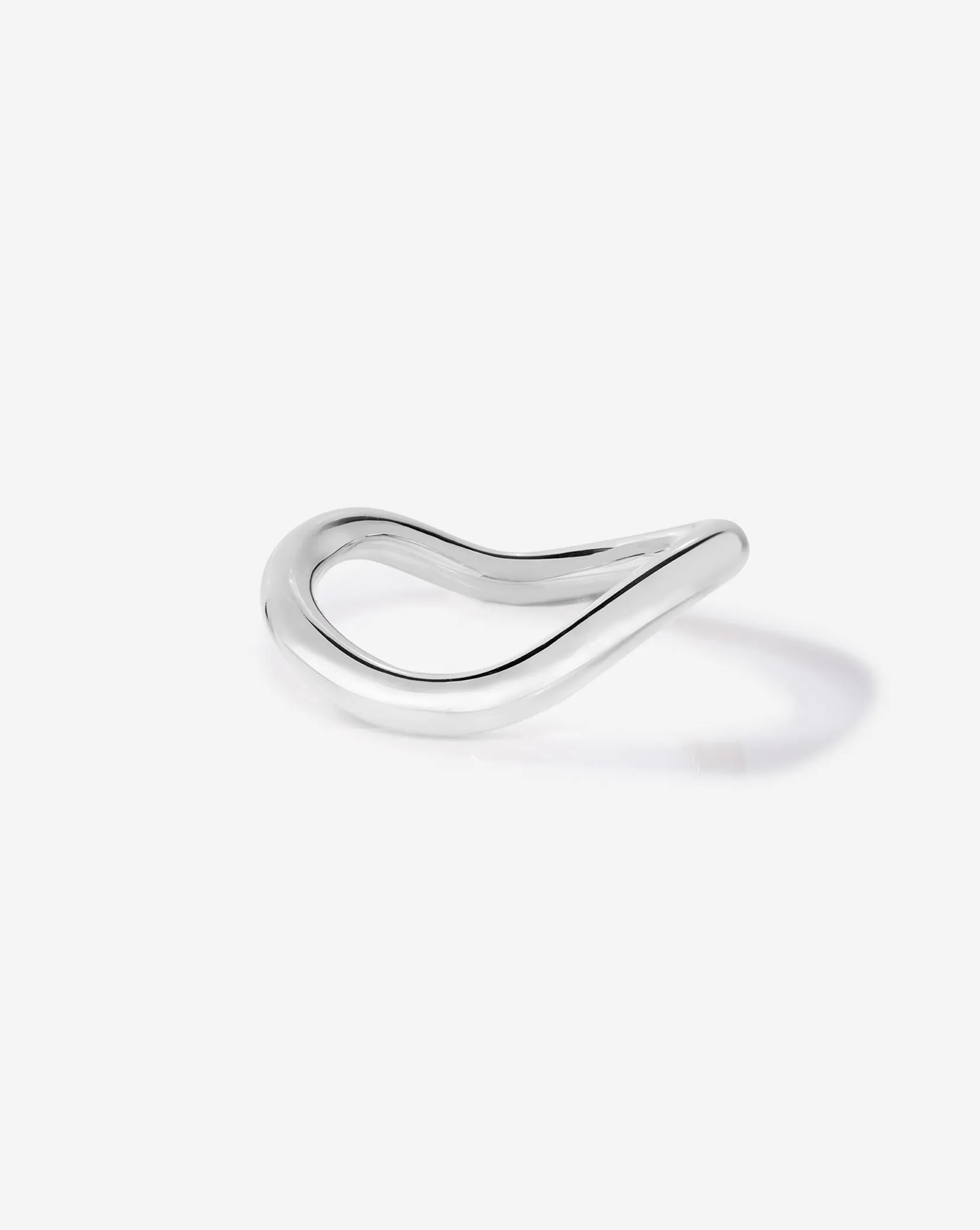 Wave Wedding Band