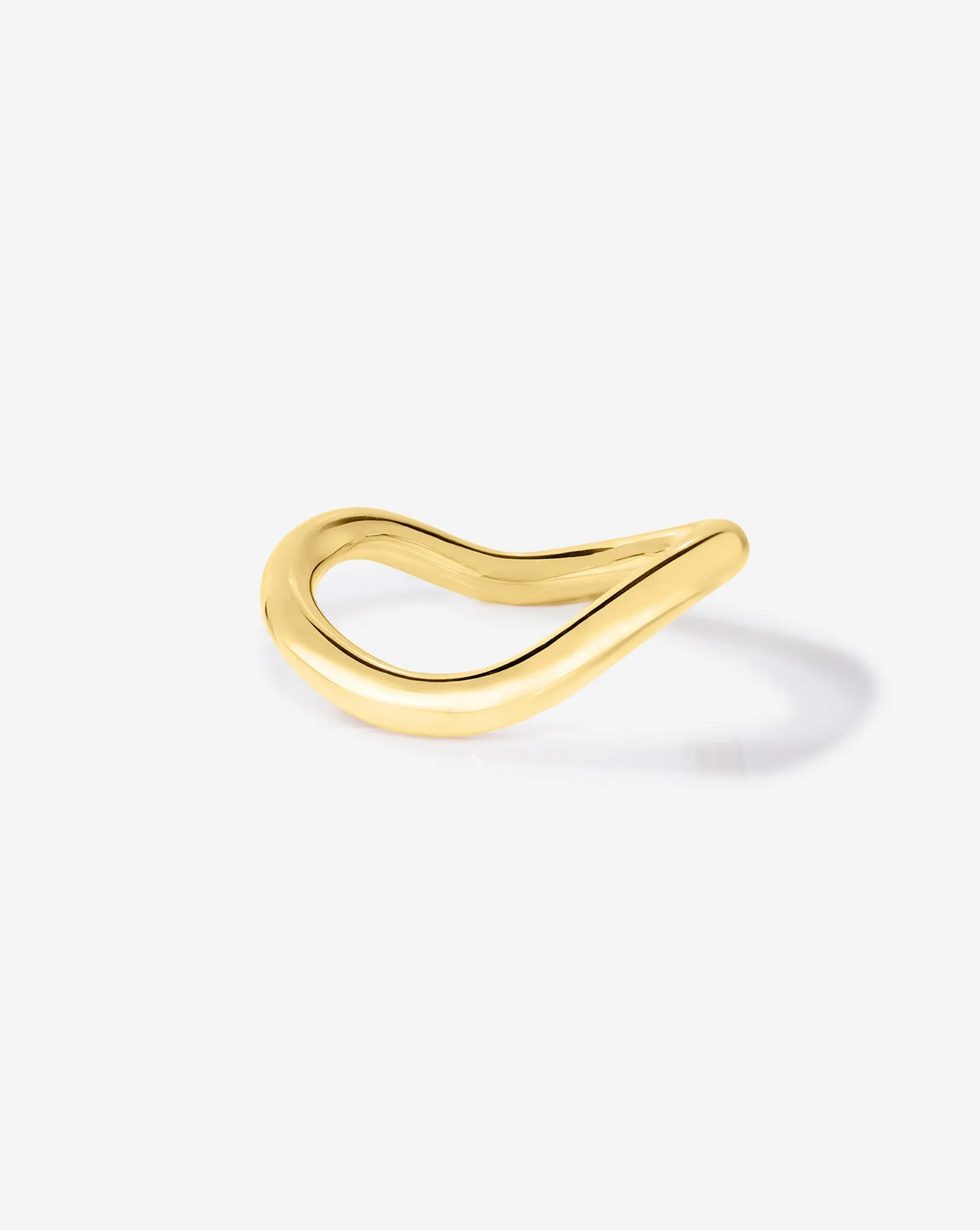 Wave Wedding Band
