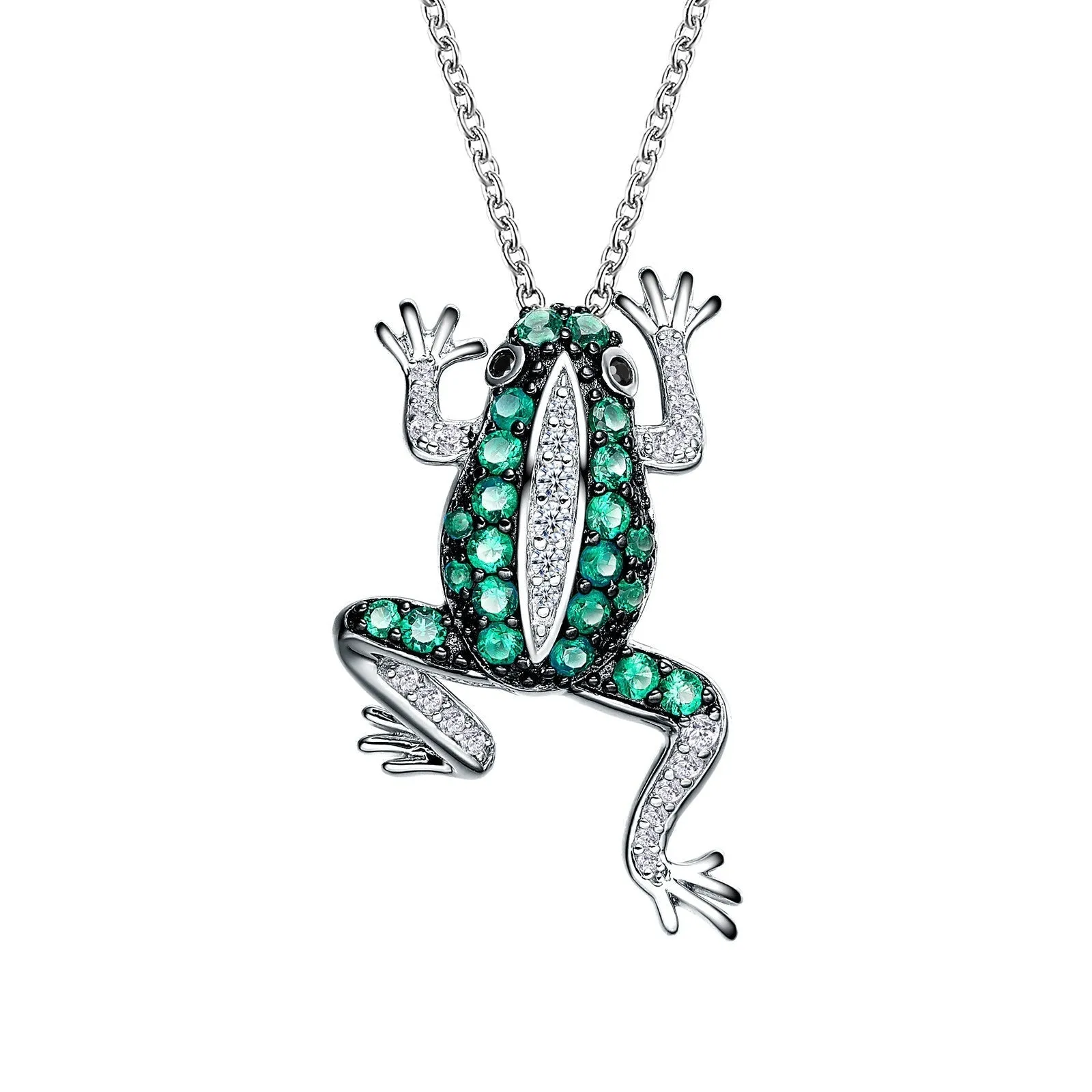 Whimsical Frog Necklace N0157CET22