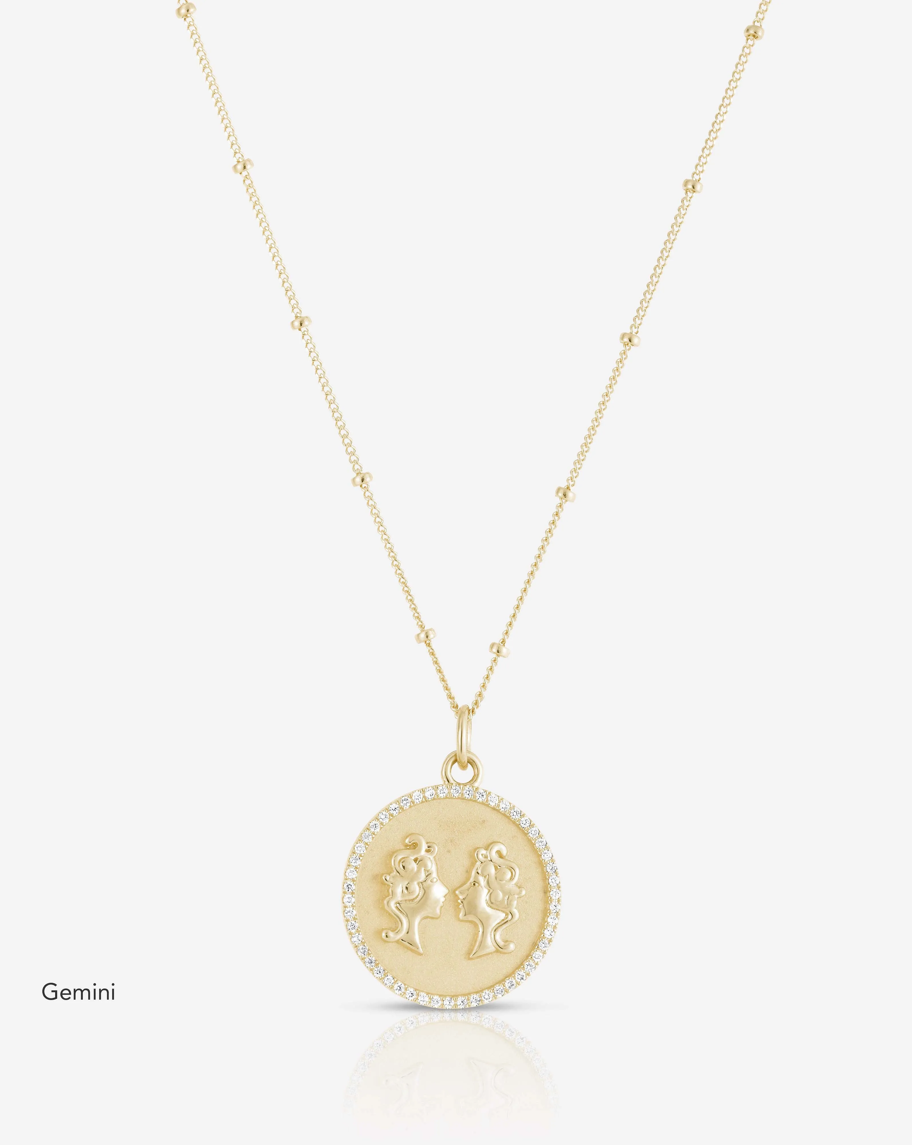 Zodiac Medallion Necklace