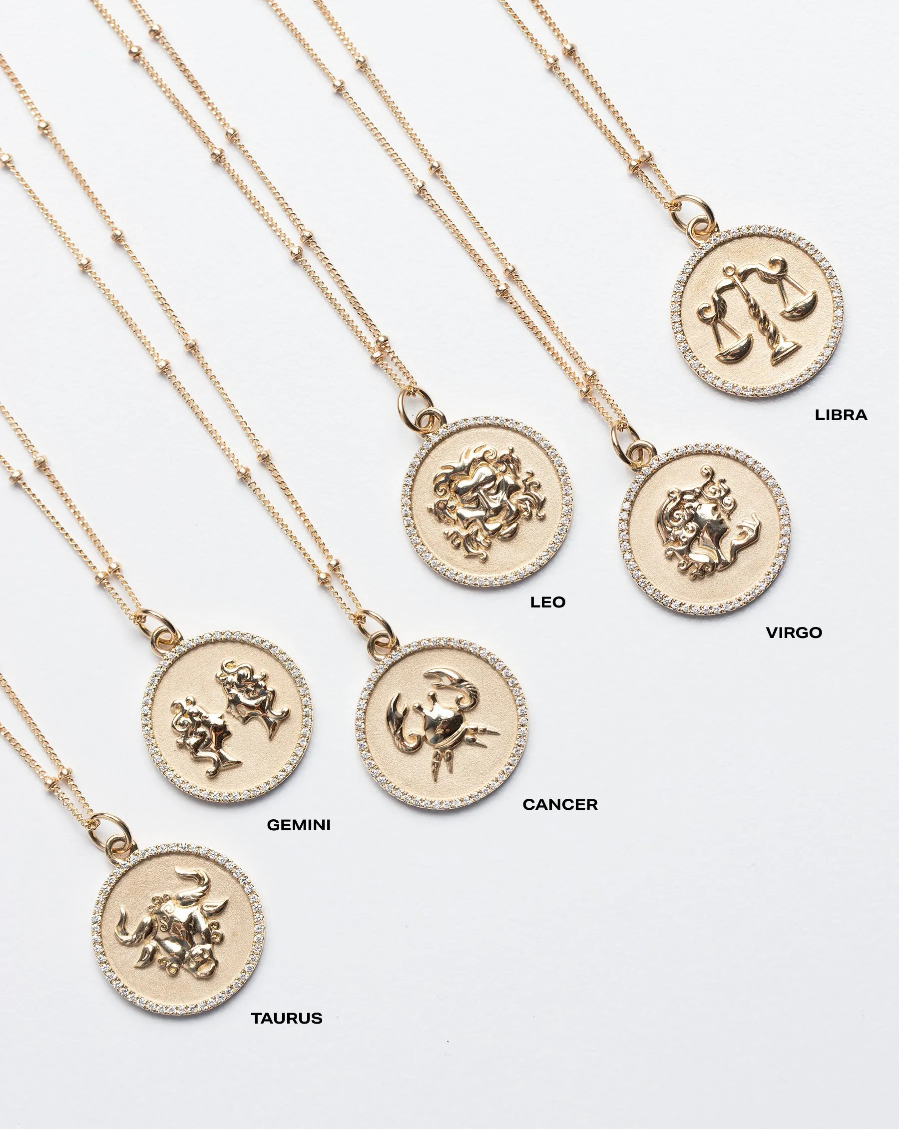 Zodiac Medallion Necklace