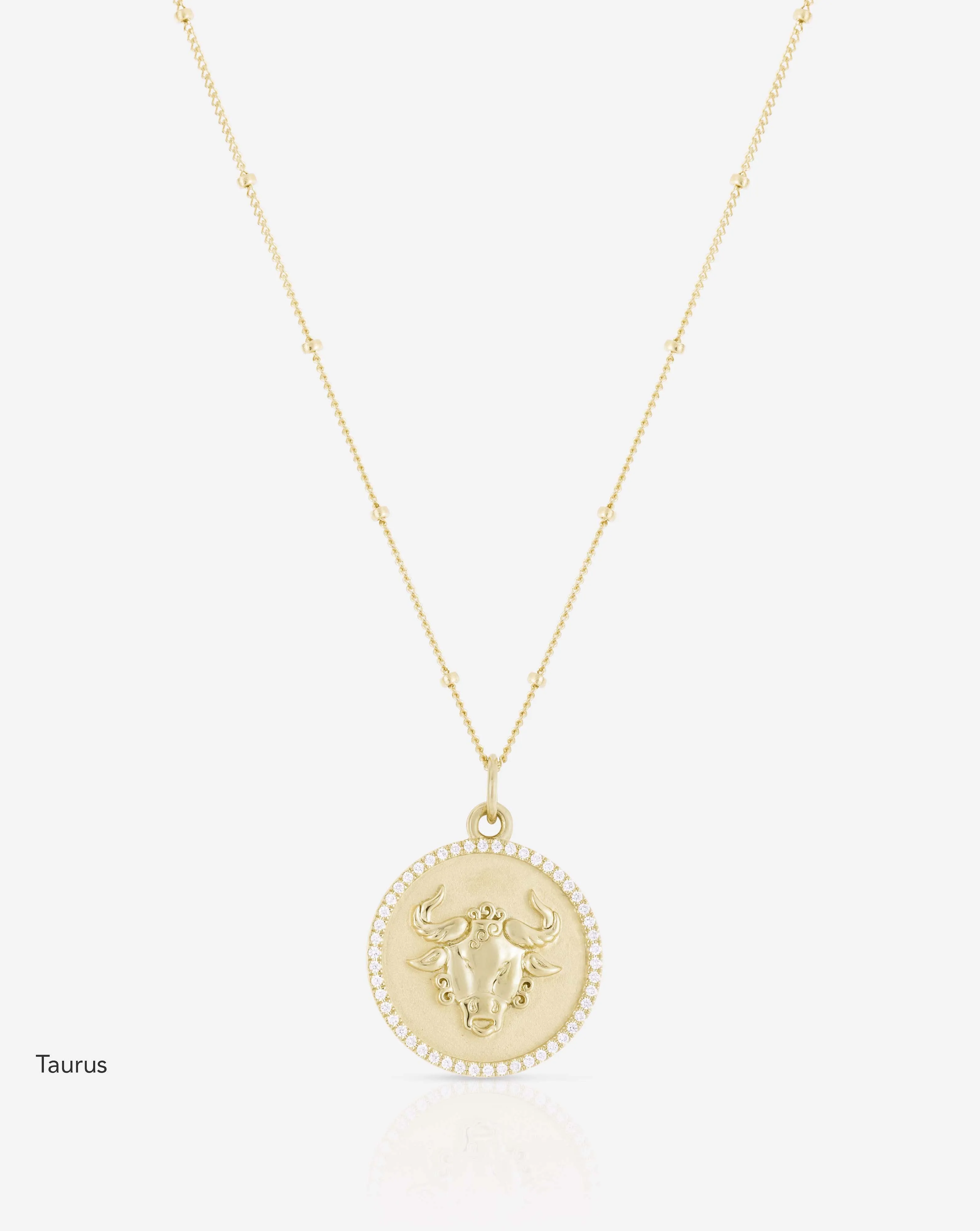 Zodiac Medallion Necklace