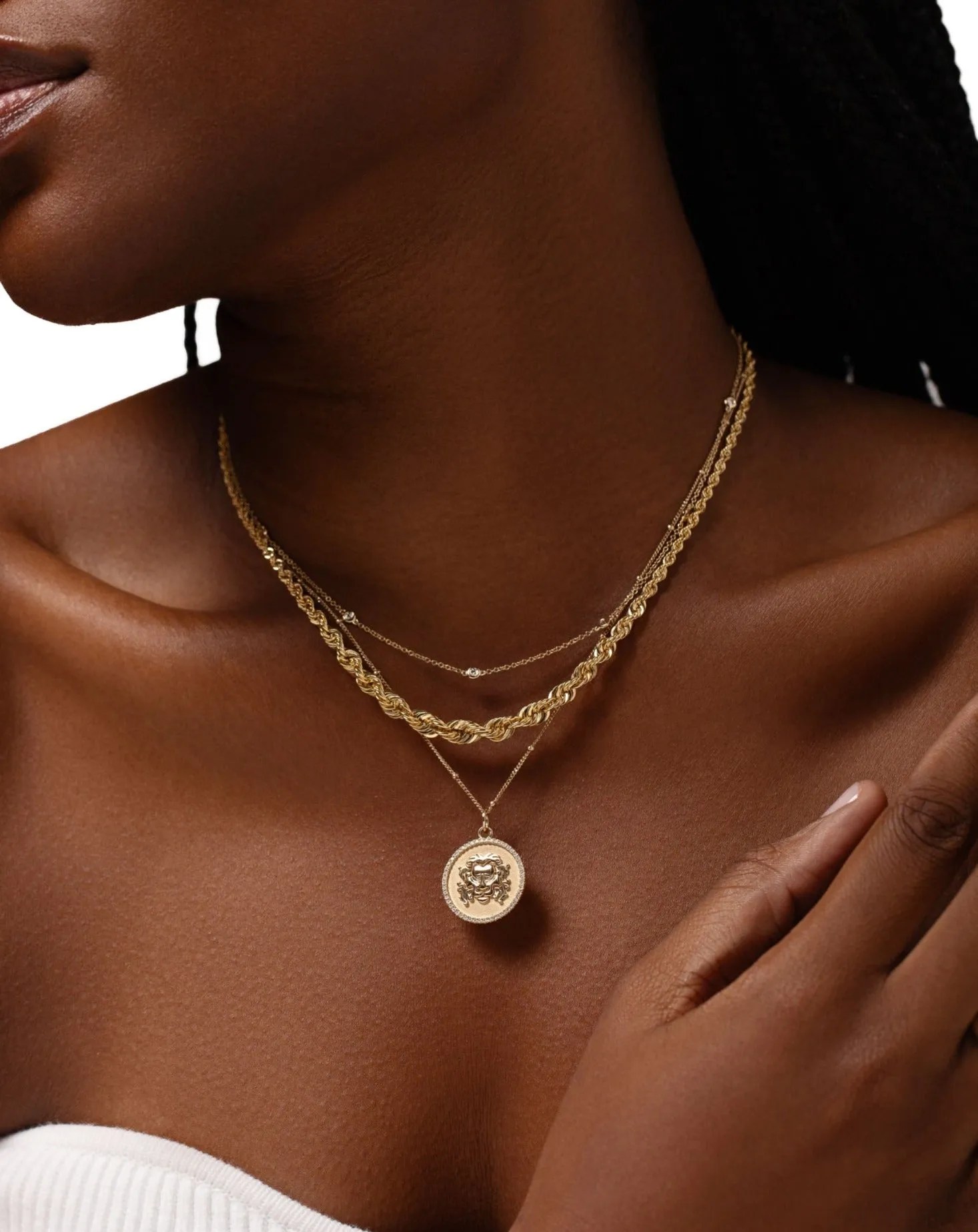 Zodiac Medallion Necklace