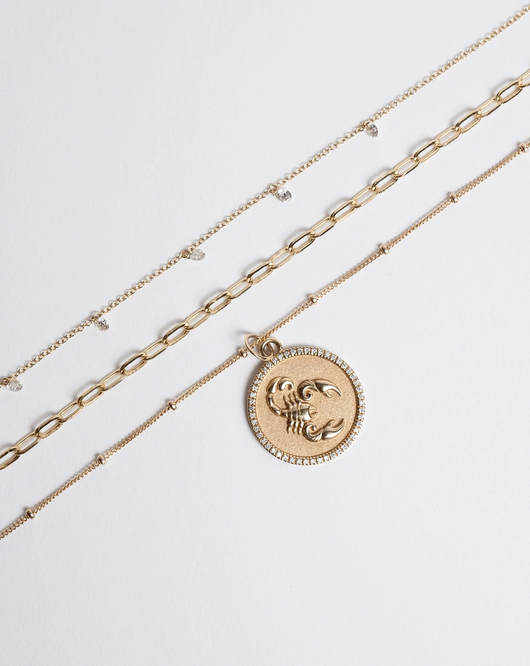 Zodiac Medallion Necklace