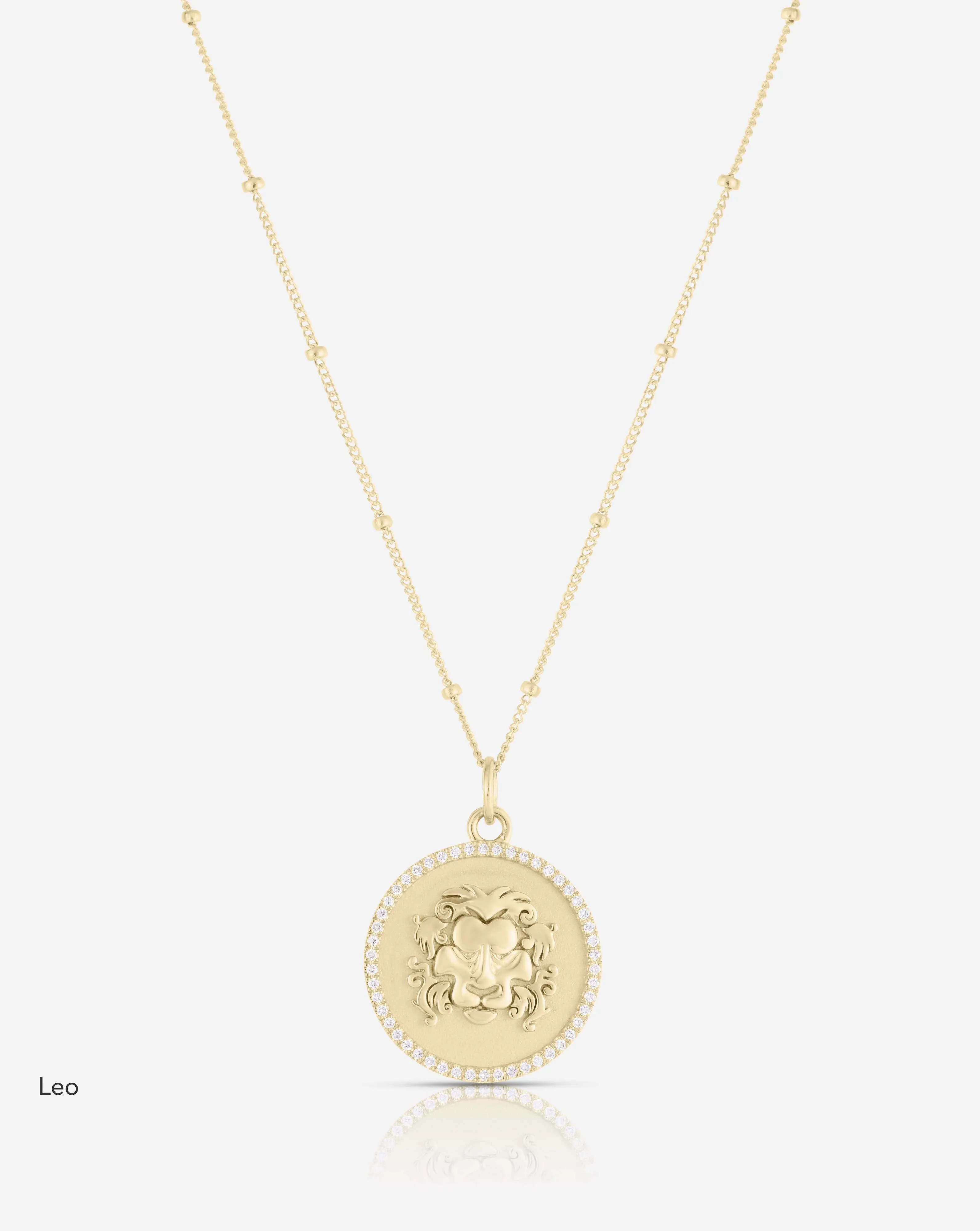 Zodiac Medallion Necklace