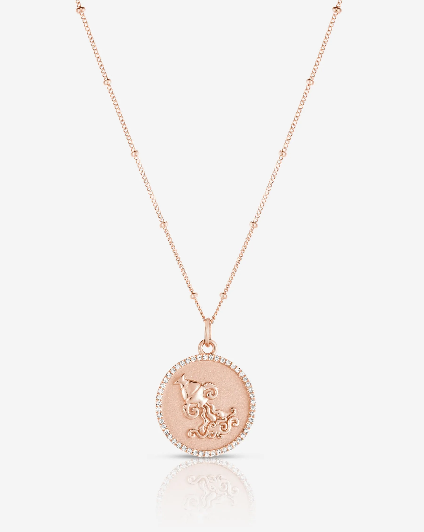 Zodiac Medallion Necklace